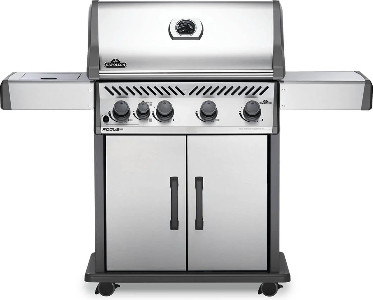 Napoleon Rogue Series 61 Inch Freestanding Liquid Propane Grill - Stainless Steel