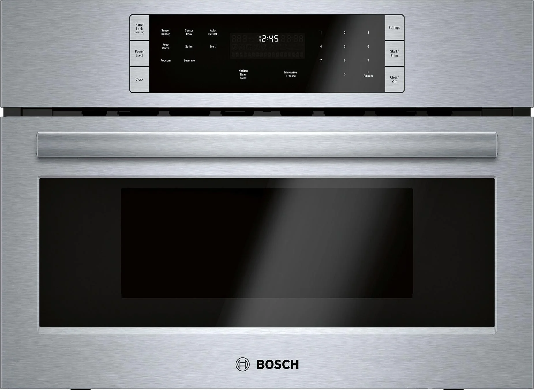Bosch 500 Series 27" 1.6 cu. ft. Stainless Steel Built-In Microwave