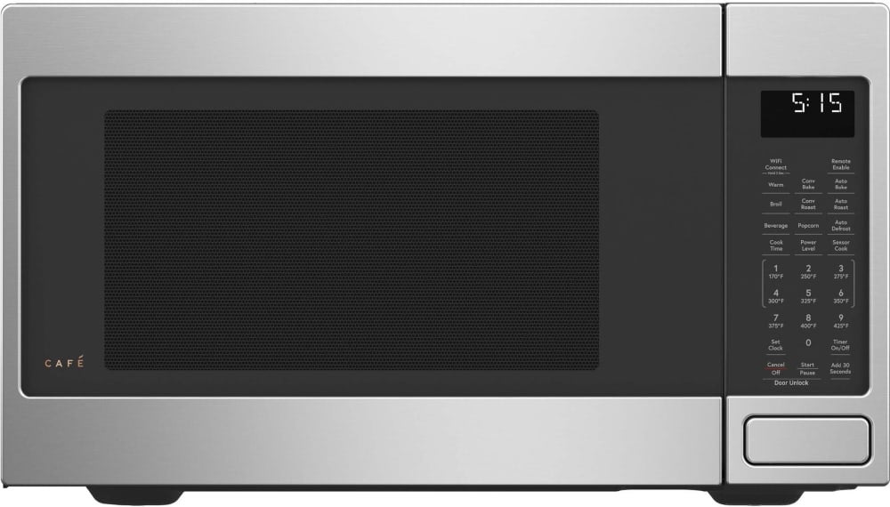Cafe CCWK15C1WSS 22 Inch Countertop Convection Smart Microwave Oven Stainless Steel