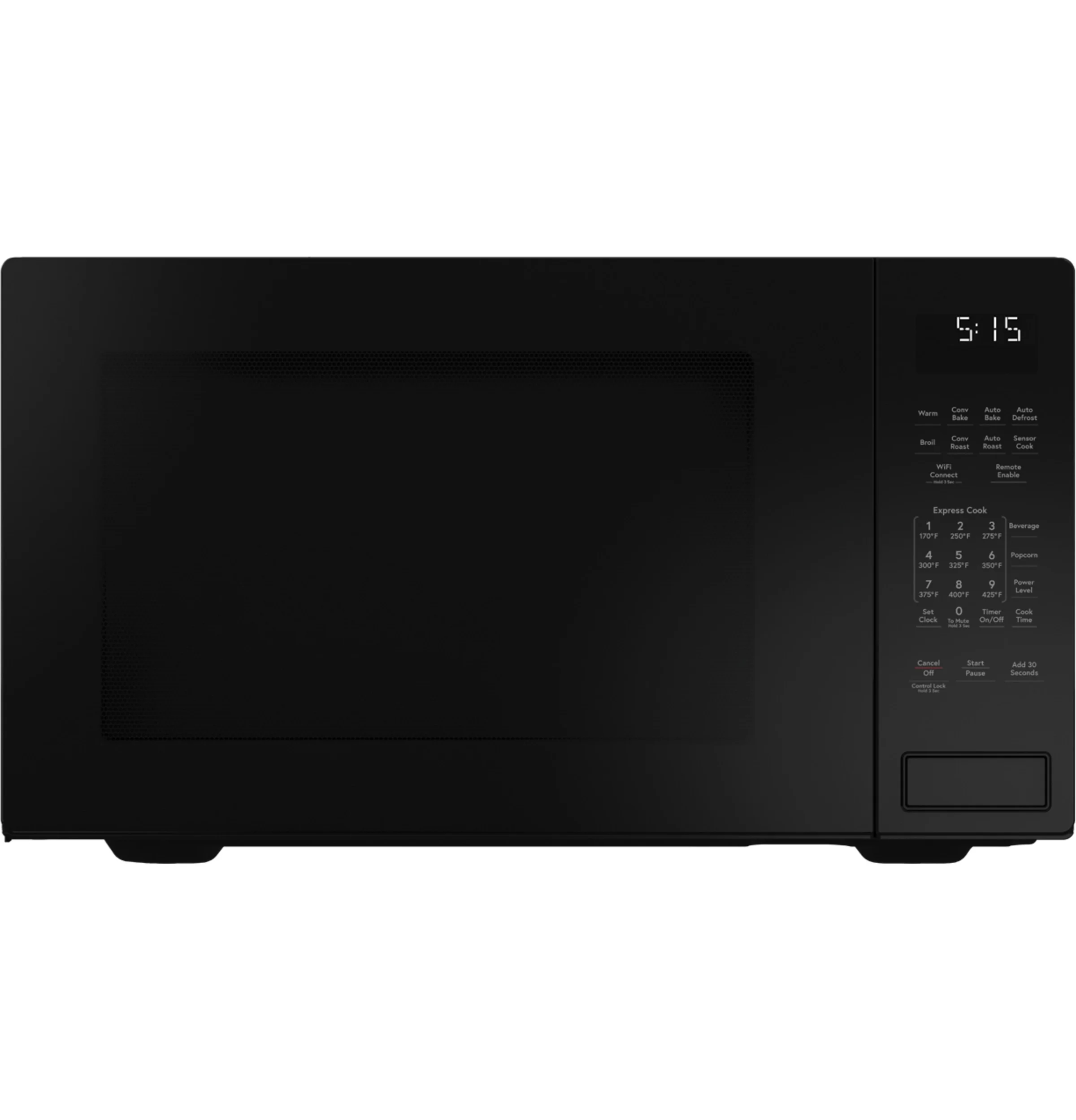 Cafe 1.5 cu.ft. Black Countertop Microwave - Convection - ADA Compliant