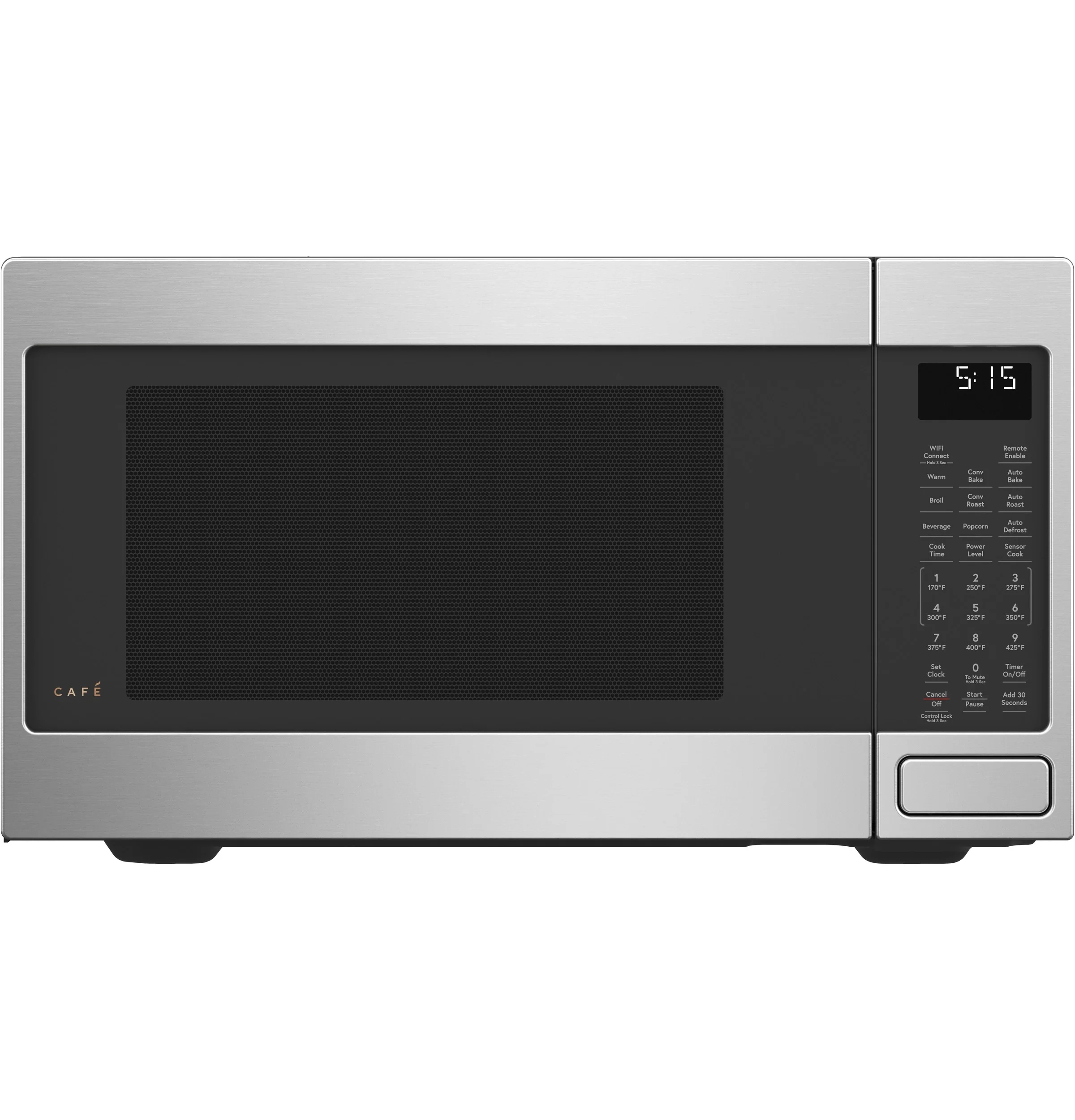 Cafe 1.5 cu.ft. Stainless Steel Countertop Microwave - Convection - ADA Compliant