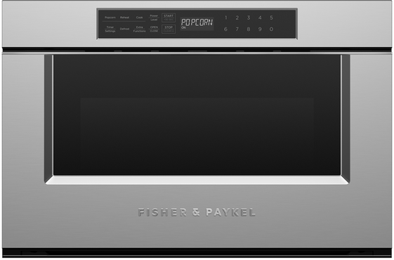 Fisher Paykel OMD24SPX1 Professional Series 24 Inch Microwave Drawer Stainless Steel