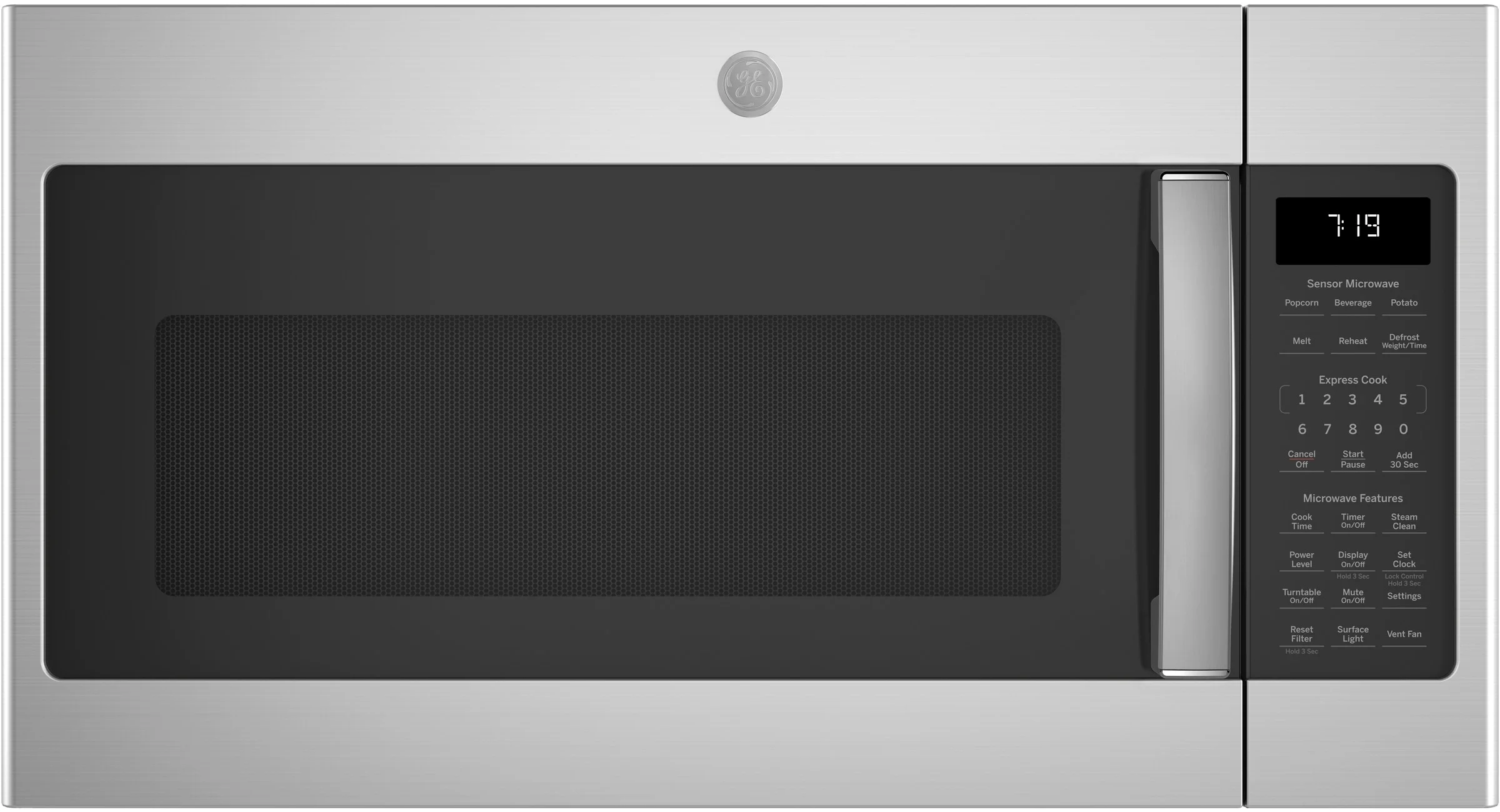 GE 1.9 Cu. Ft. Stainless Steel Over-the-Range Microwave
