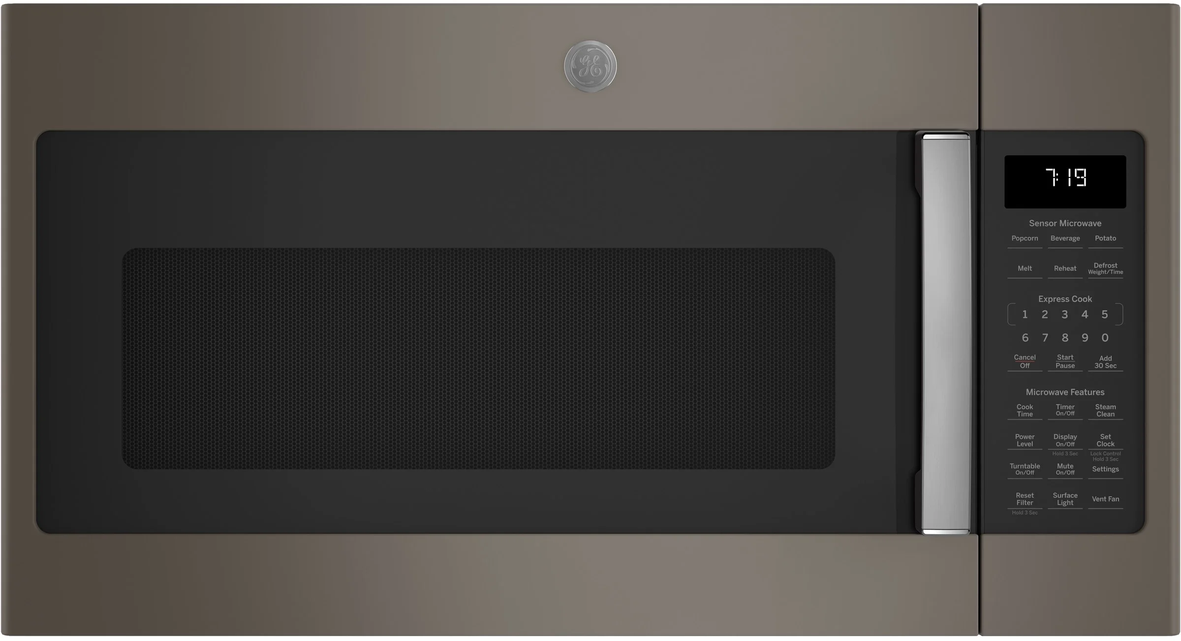 GE 1.9 cu. ft. Slate Over-the-Range Microwave