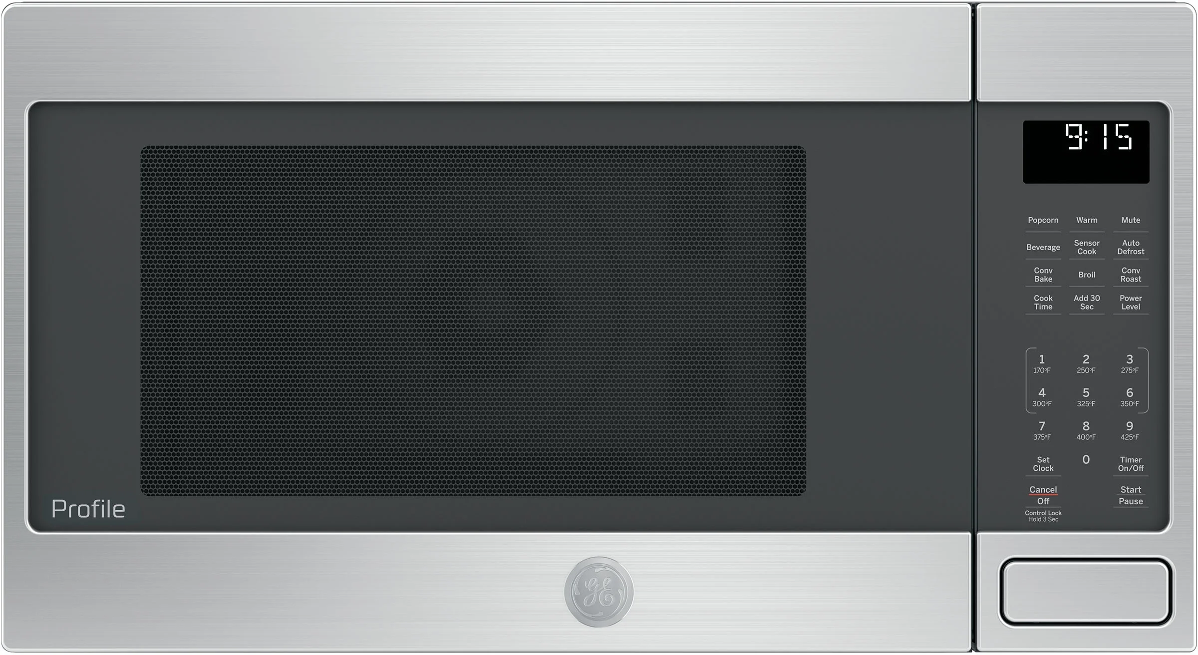 GE Profile 1.5 Cu. Ft. Stainless Steel Countertop Microwave - Convection