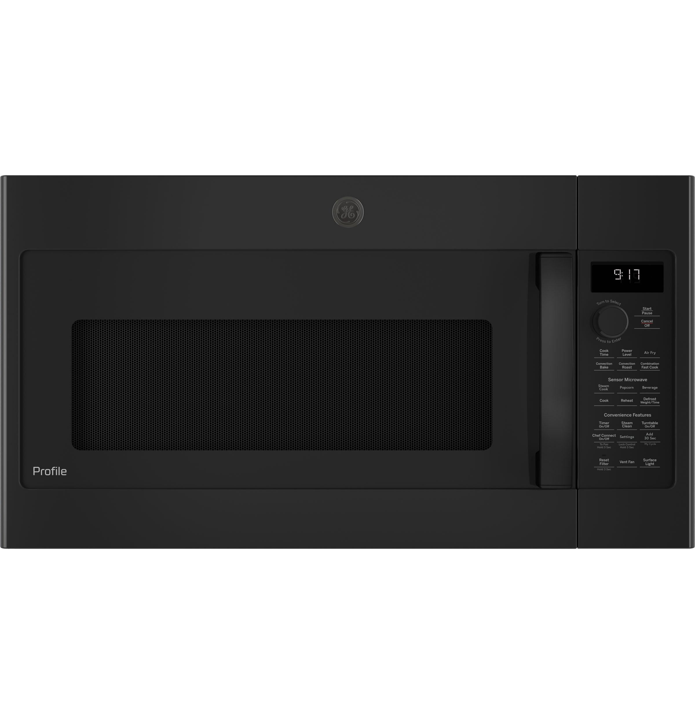 GE Profile PVM9179DRBB 30 Inch Black Over the Range 1.7 cu. ft. Capacity Microwave Oven