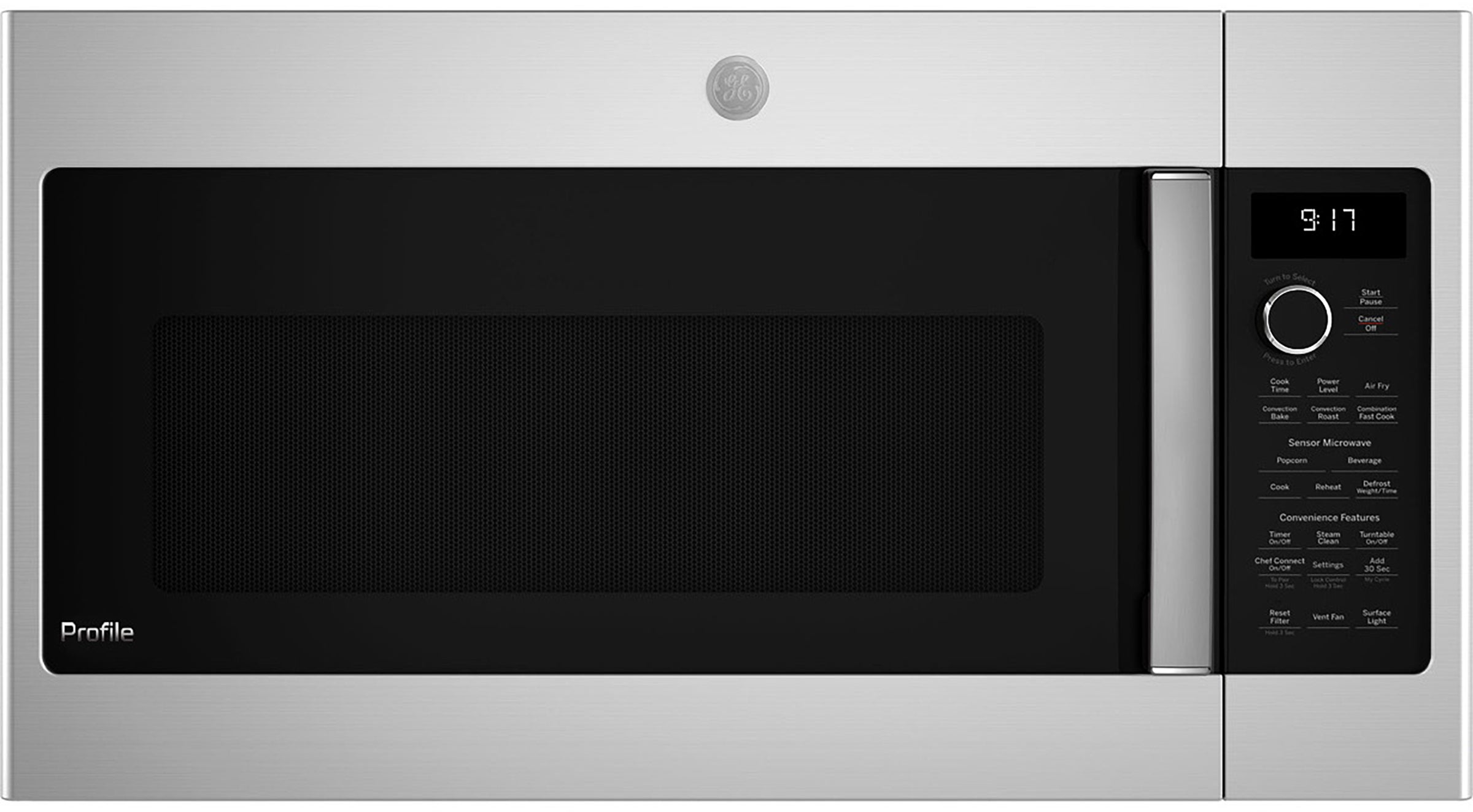 GE PVM9179RYSS Profile 1.7 CU. Ft. 950W Over-The-Range Microwave Stainless Steel
