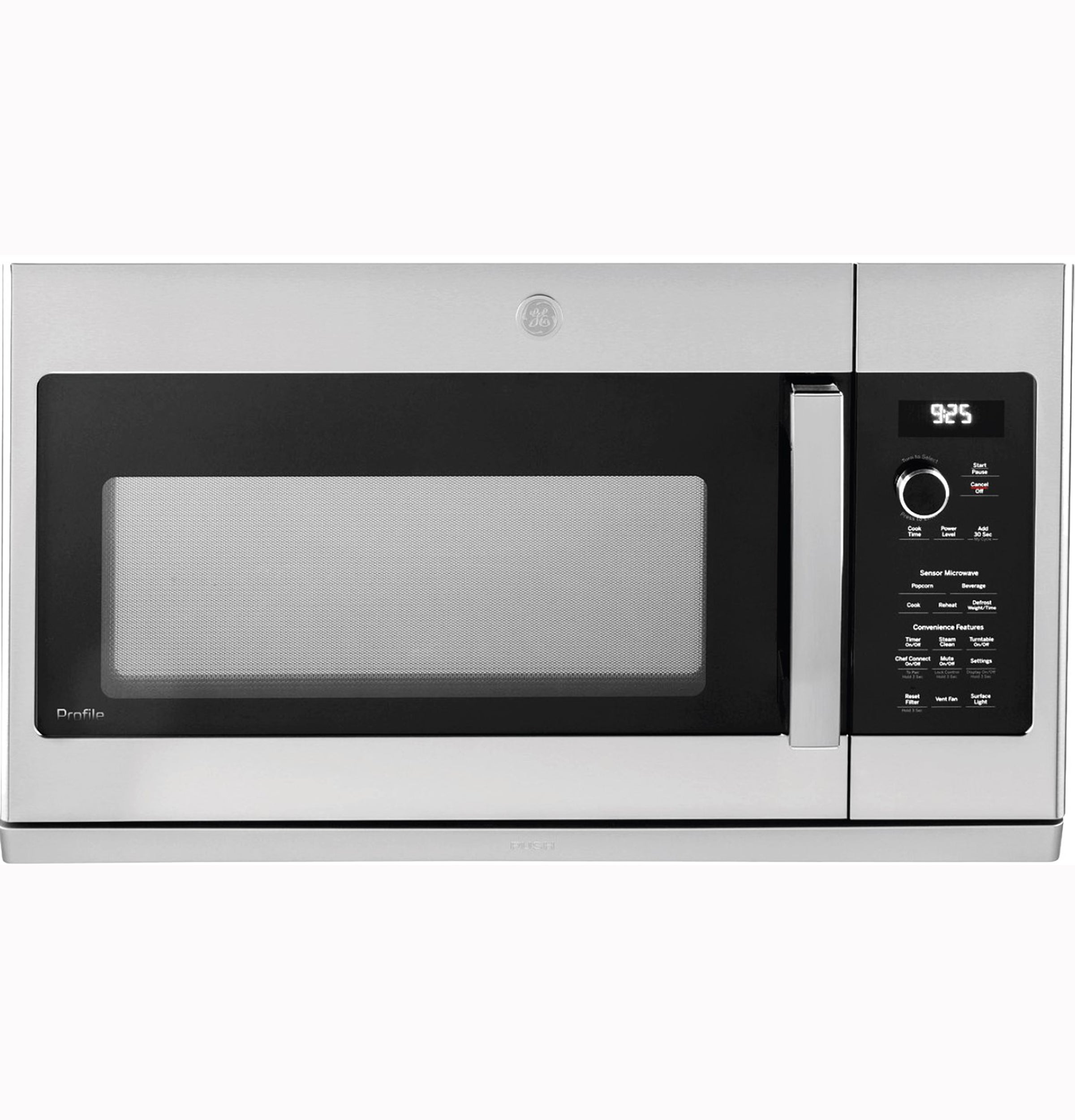 GE PVM9225RYSS Profile 2.2 Cu. Ft. 1000W Over-The-Range Microwave Stainless Steel