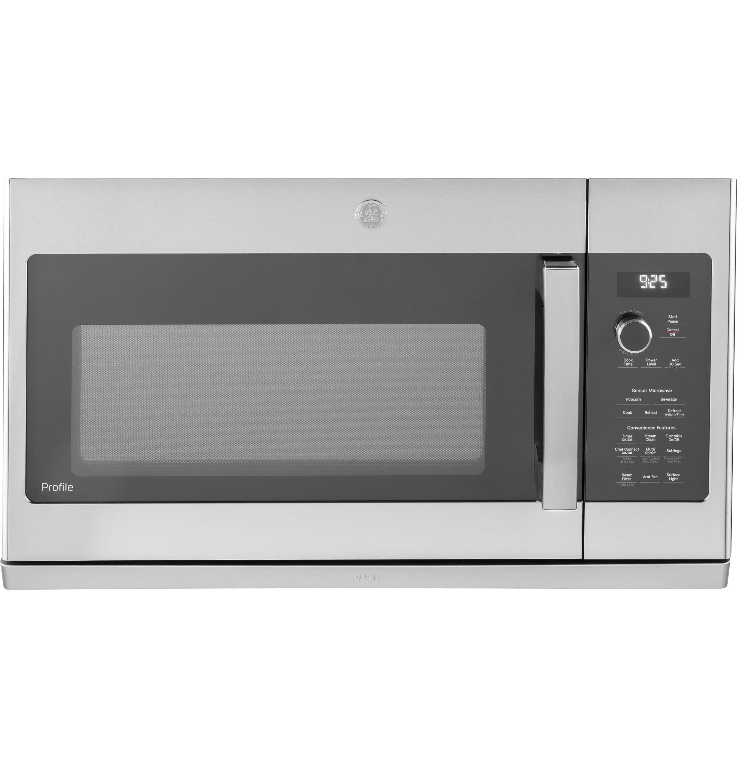 GE Profile PVM9225SRSS 30 Inch Stainless Steel Over the Range 2.2 cu. ft. Capacity Microwave Oven