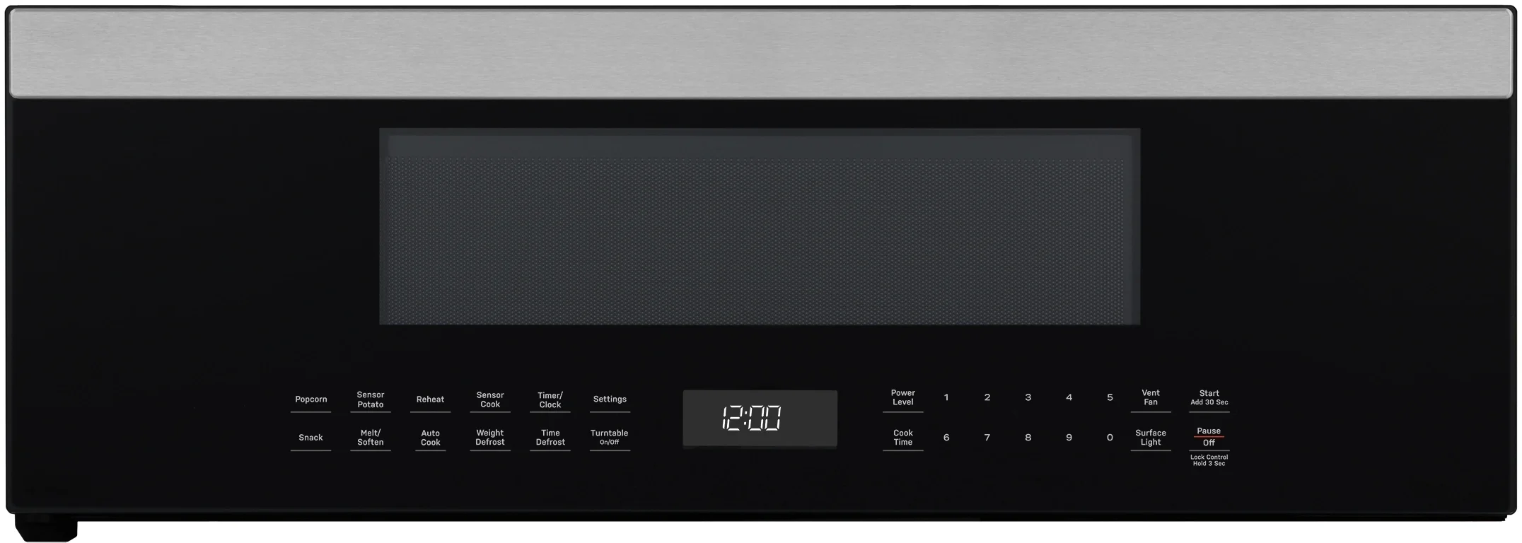 GE Profile UVM9125STSS 30 Inch Over the Range 1.2 cu. ft. Capacity Microwave Oven