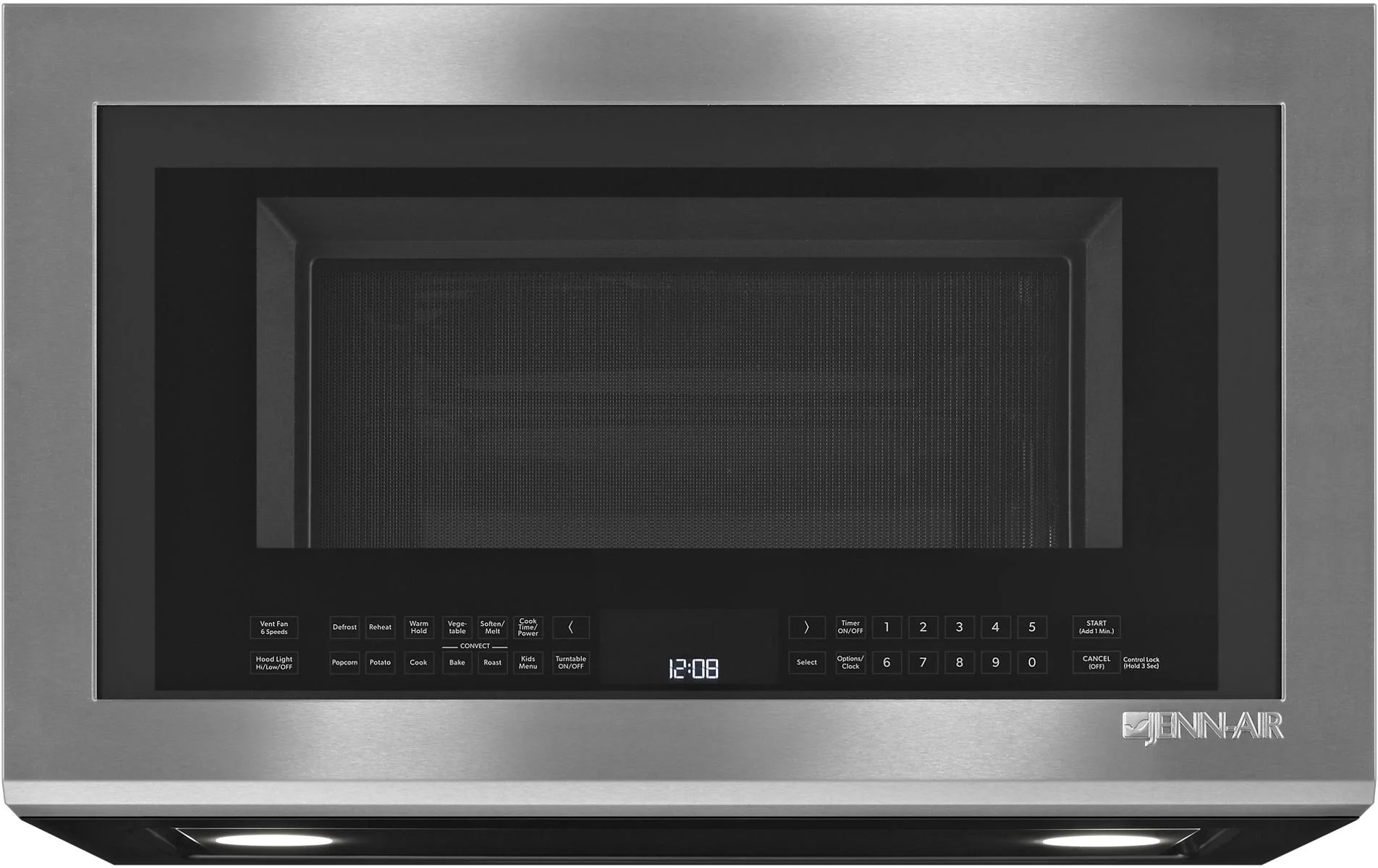 Jenn Air JMV9196CS 30 Inch Stainless Steel Over the Range 1.9 cu. ft. Capacity Microwave Oven