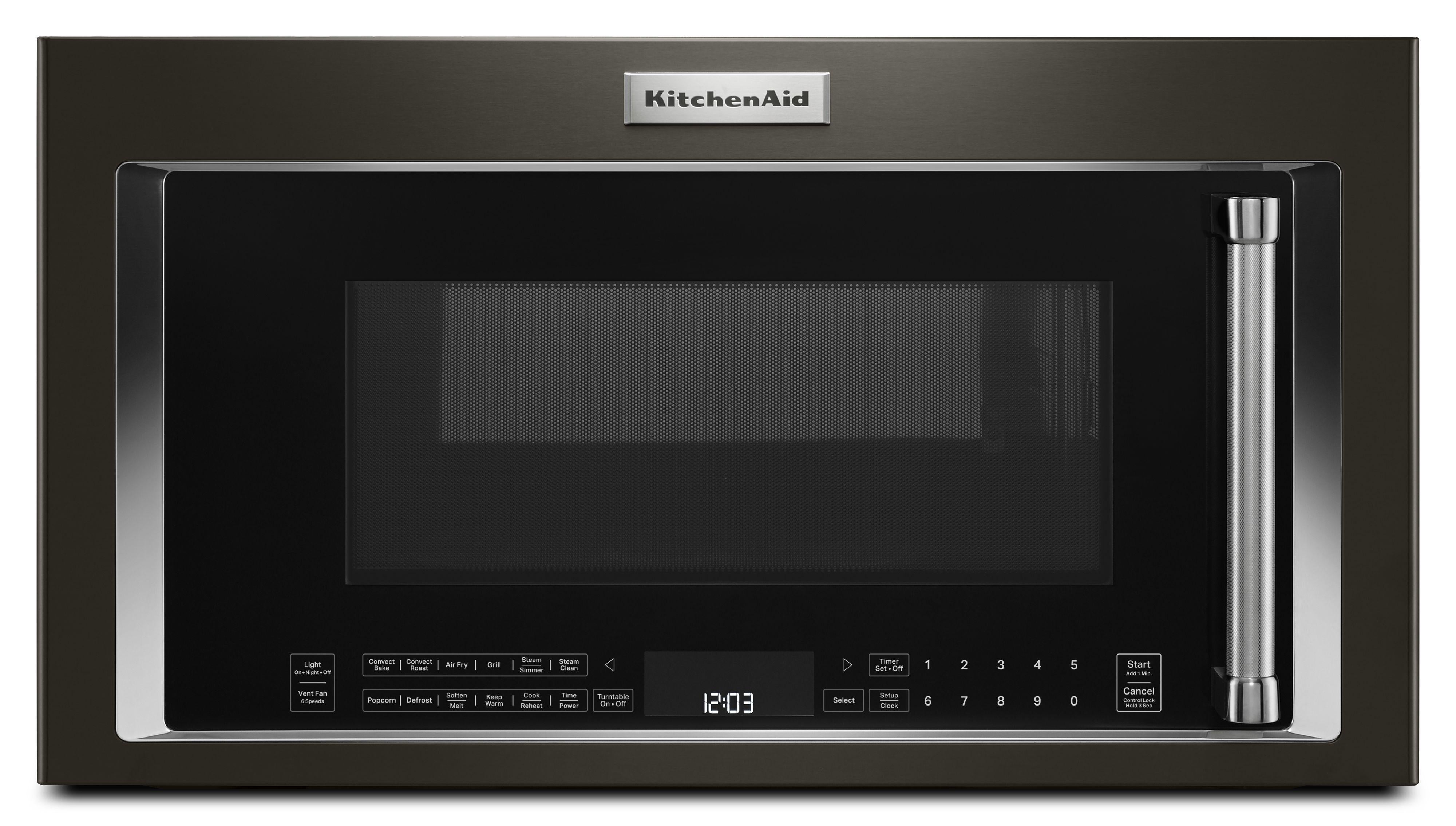 KitchenAid KMHC319LBS 30 Inch Over the Range 1.9 cu. ft. Capacity Microwave Oven