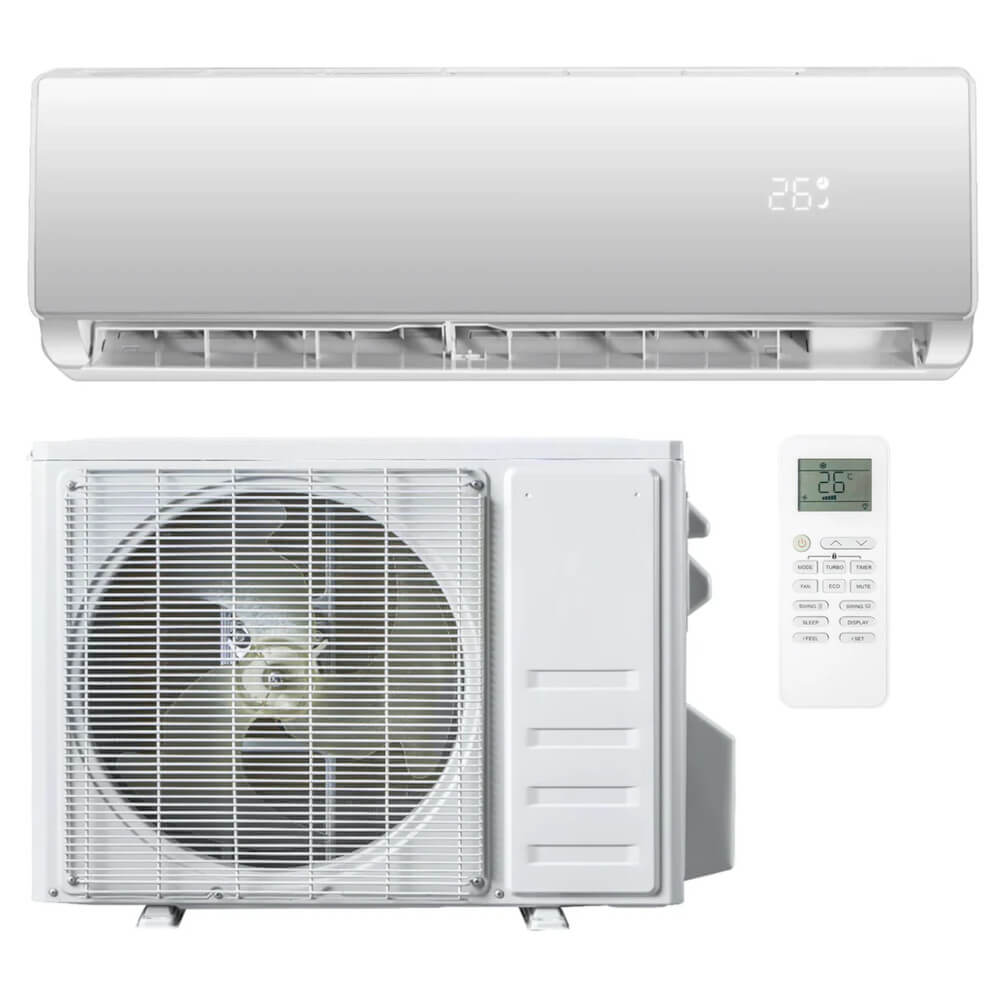 COOL LIVING 9,000 BTU Mini-Split Air Conditioner/Heat Pump Inverter and Install Kit
