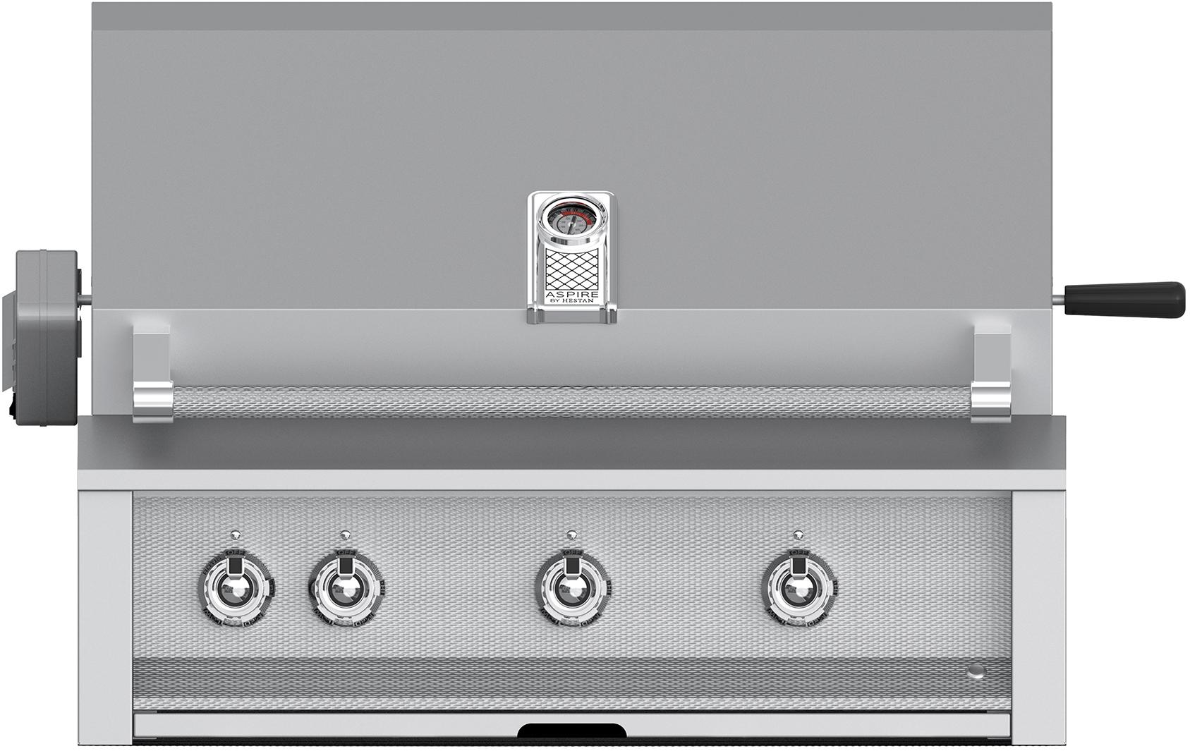 Hestan Aspire 36" Steeletto Built-In Natural Gas Grill with Rotisserie