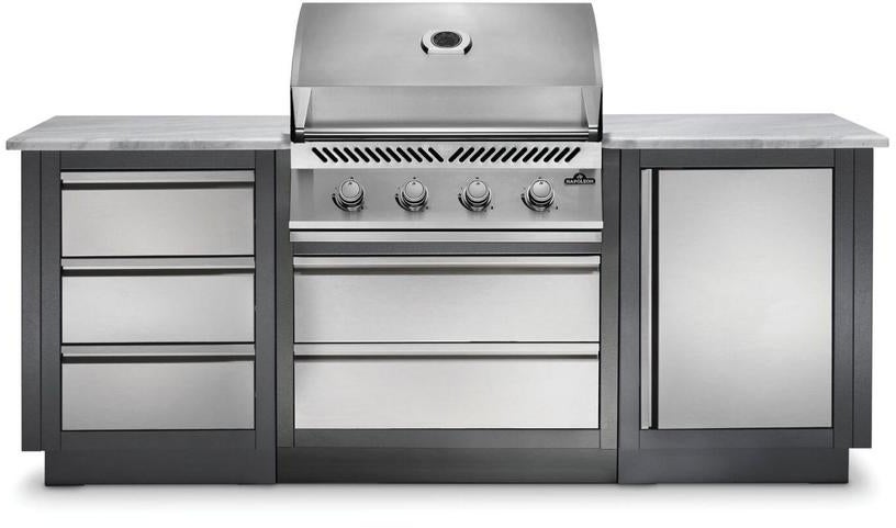 Napoleon Oasis 100 Bundle, Built-in 500 Series 32: Stainless Steel, Natural Gas