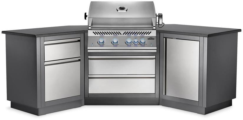 Napoleon OASIS 200 Outdoor Kitchen, Built-in 700 Series 32 Built-in 700 Series 32: Stainless Steel, Natural Gas