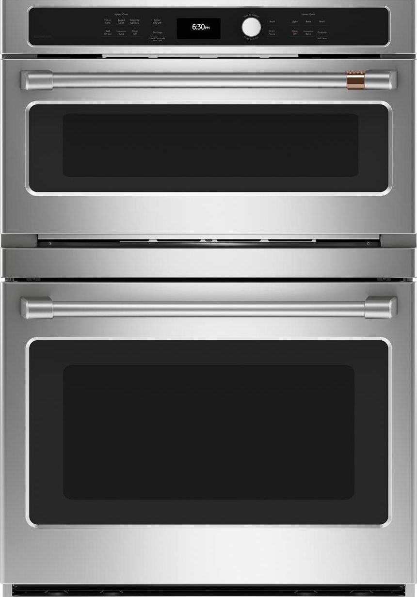 Cafe 30" Stainless Steel Electric Combination Double Wall Oven - Convection