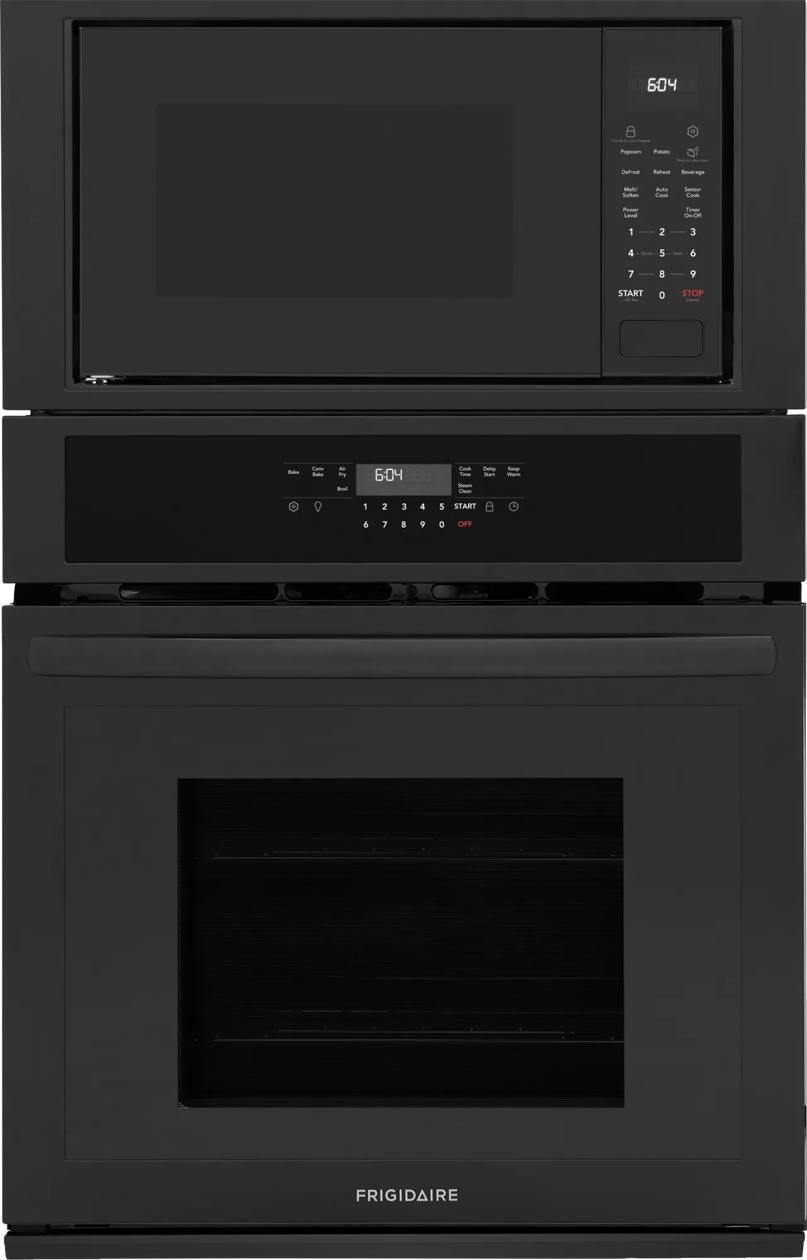 Frigidaire 27 Inch Built-In Electric Combination Oven: Black