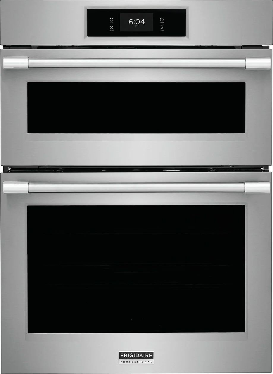 Frigidaire 30 Inch Combination Electric Wall Oven with Air Fry in Stainless Steel