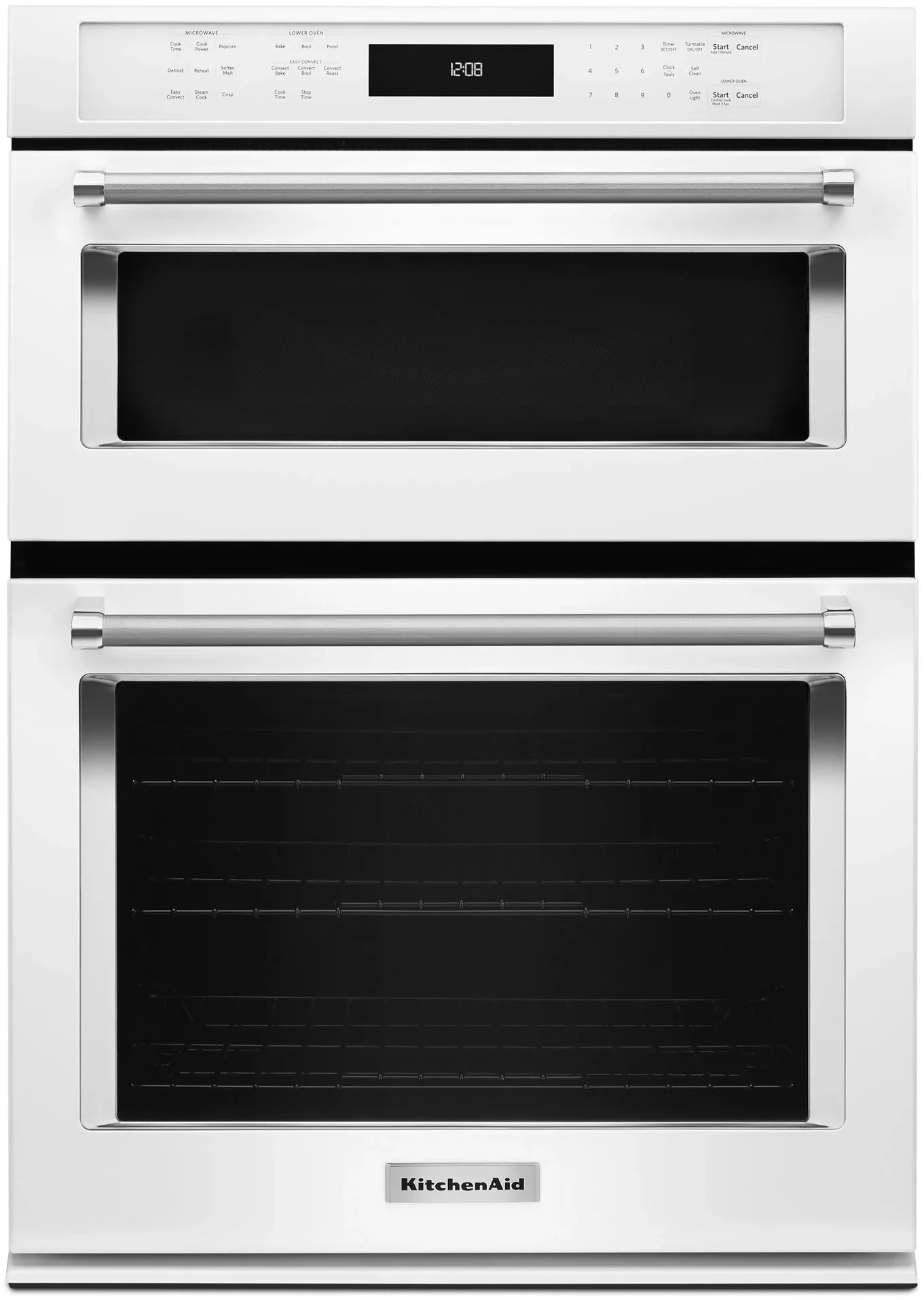 Kitchen Aid KitchenAid 30" White Electric Combination Wall Oven - Convection
