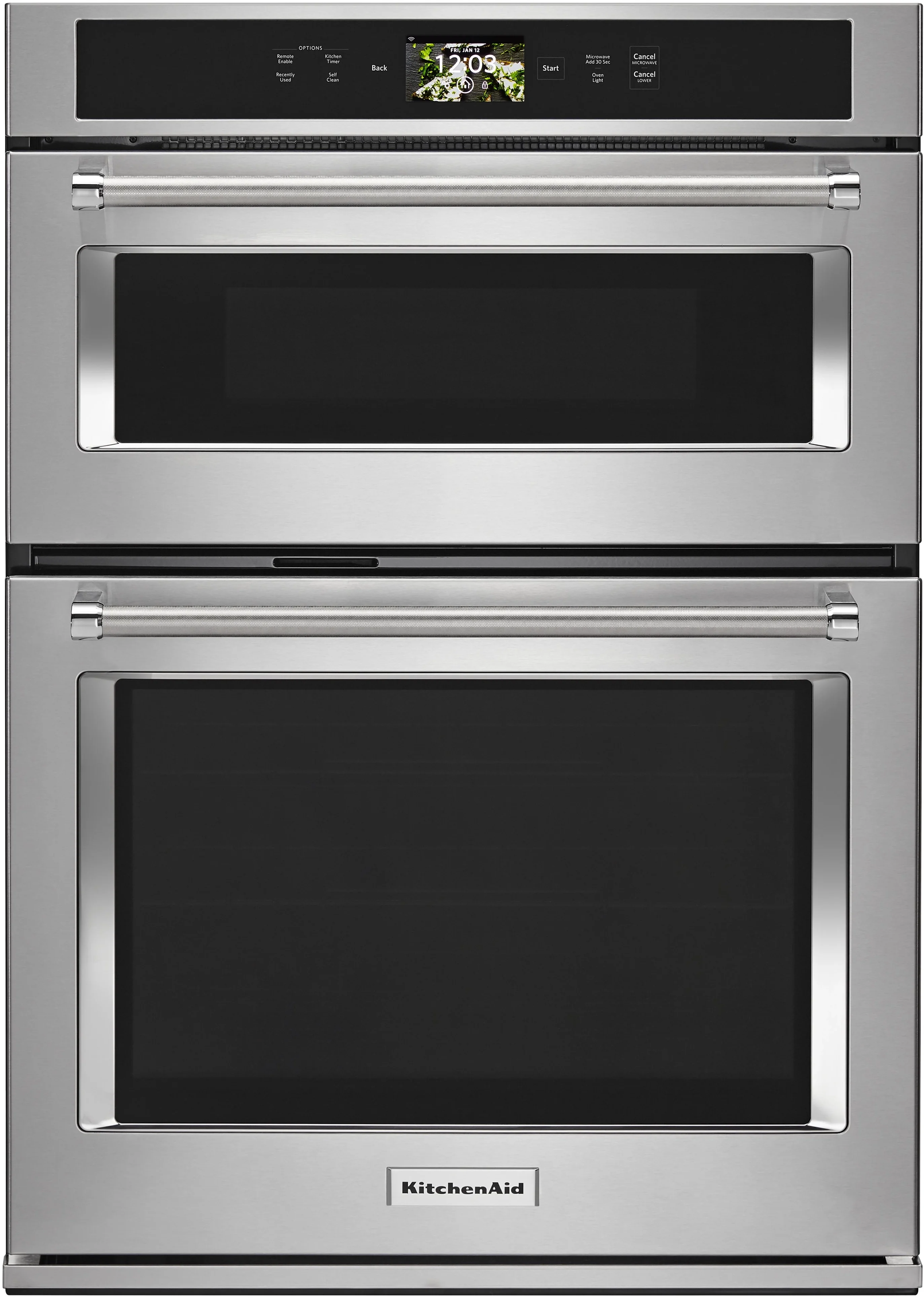 Kitchen Aid KitchenAid 30" Stainless Steel Electric Combination Wall Oven with Powered Attac