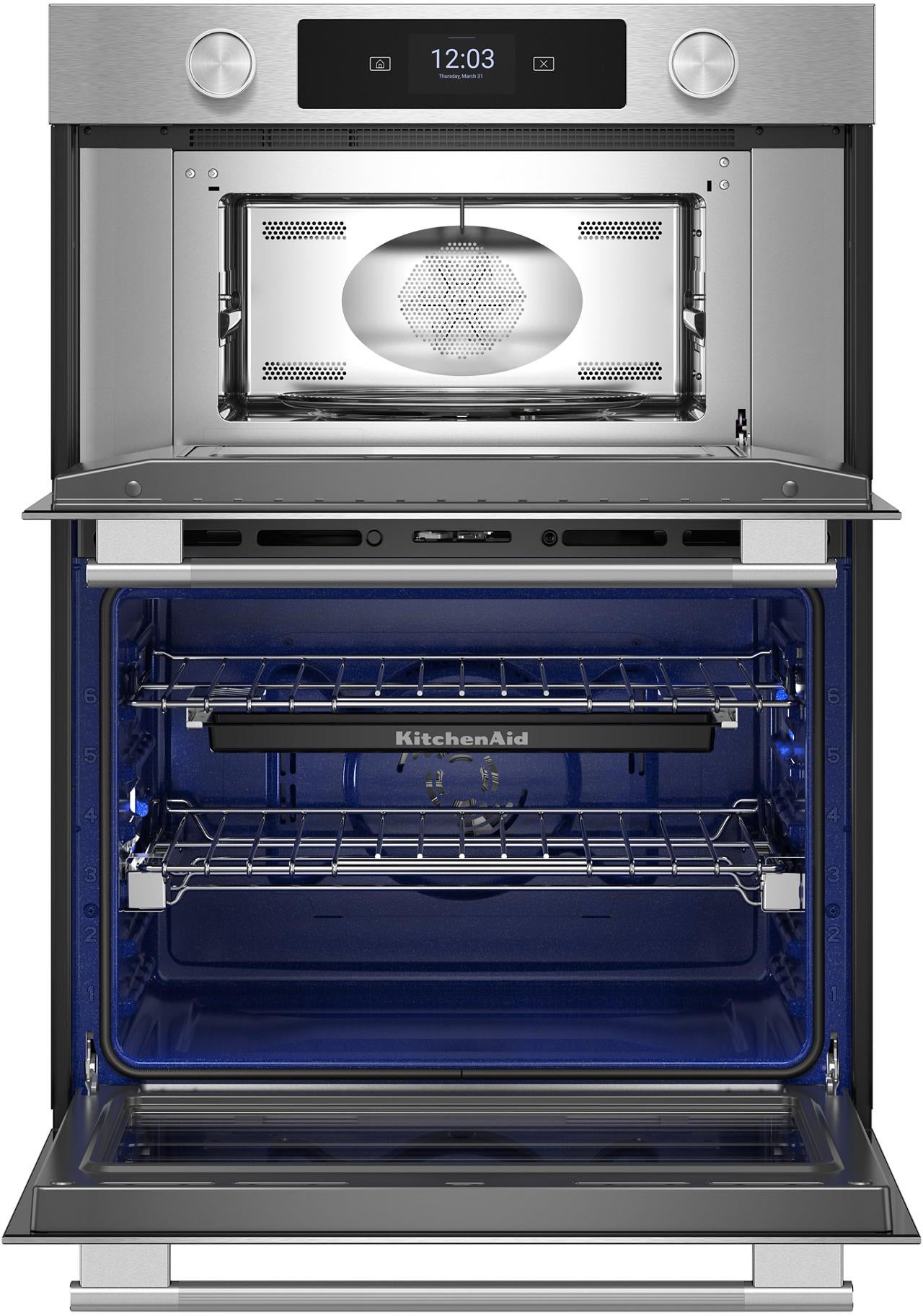 KitchenAid KOEC727SPS 27 Inch Smart Combination Wall Oven