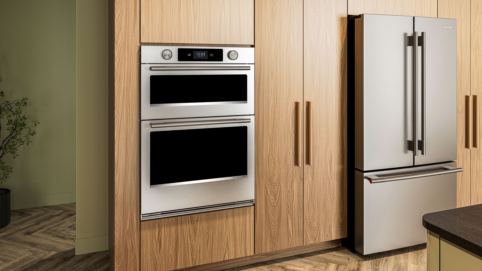 KitchenAid KOEC727SPS 27 Inch Smart Combination Wall Oven