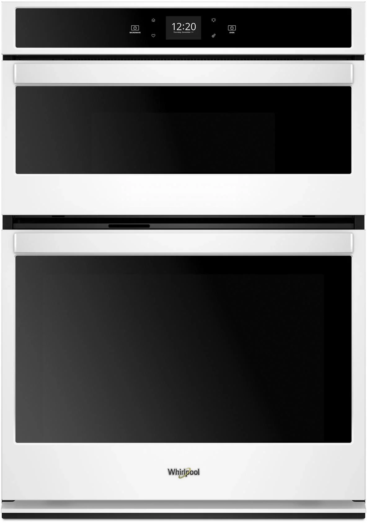 Whirlpool 30" 6.4 cu. ft. White Smart Electric Combination Wall Oven with TouchScreen