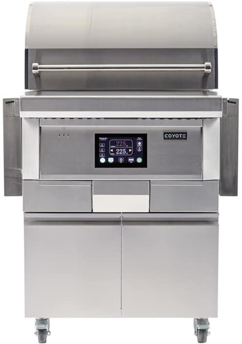 Coyote 28 Inch Freestanding Pellet Grill