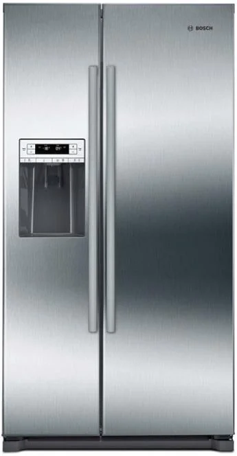 Bosch 300 Series 20.2 cu. ft. Stainless Steel Counter Depth Side-By-Side Refrigerator - Energy Star