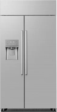 Dacor DRS425300SR 42 Inch Built-In Side by Side Refrigerator