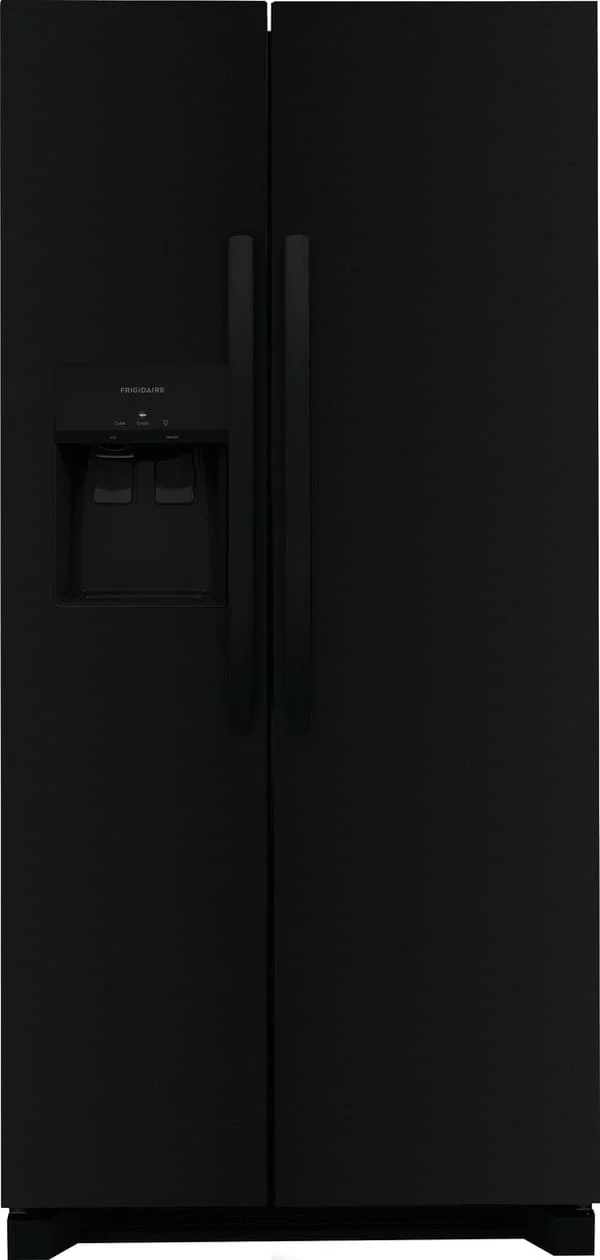 Frigidaire FRSS2323AB 33 Inch Side by Side Refrigerator, in Black