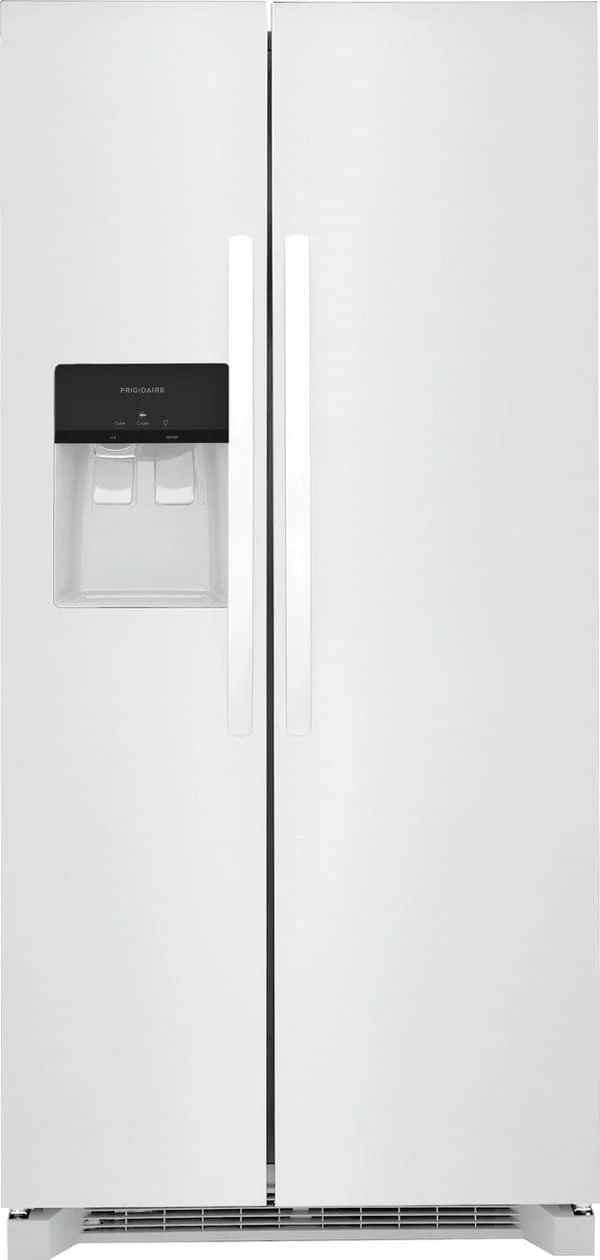 Frigidaire FRSS2323AW 33 Inch Side by Side Refrigerator, in White