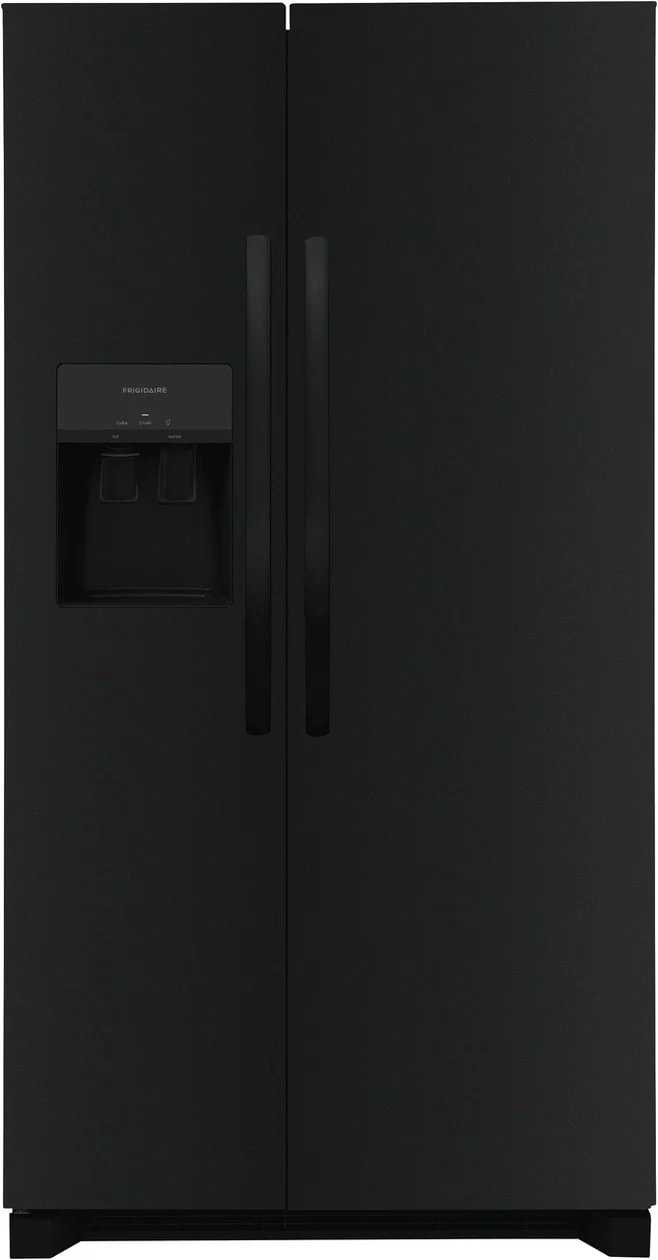 Frigidaire FRSS2623AB 36 Inch Side by Side Refrigerator, in Black