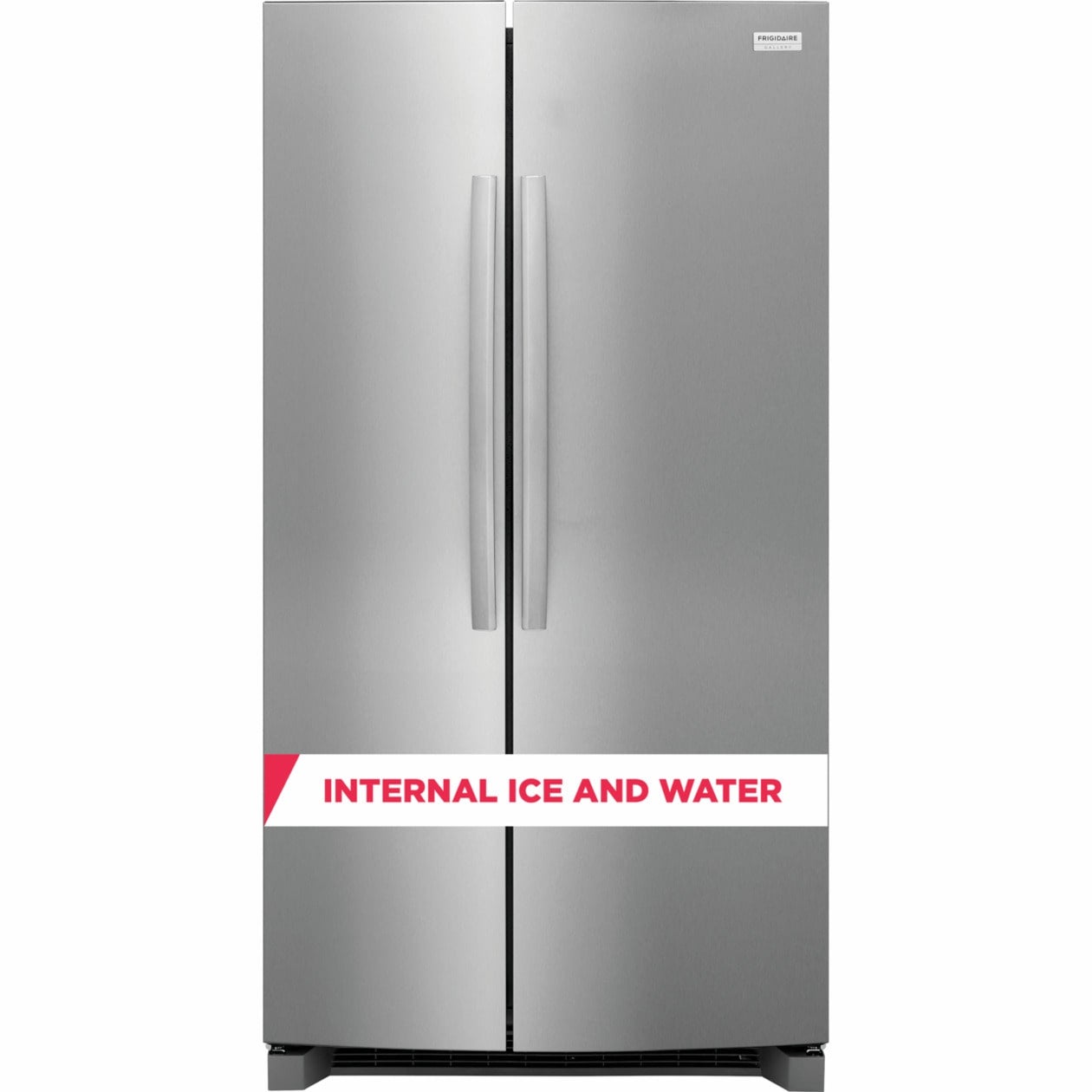 Frigidaire GRSN2620AF 36 Inch Freestanding Side-by-Side Refrigerator Stainless Steel