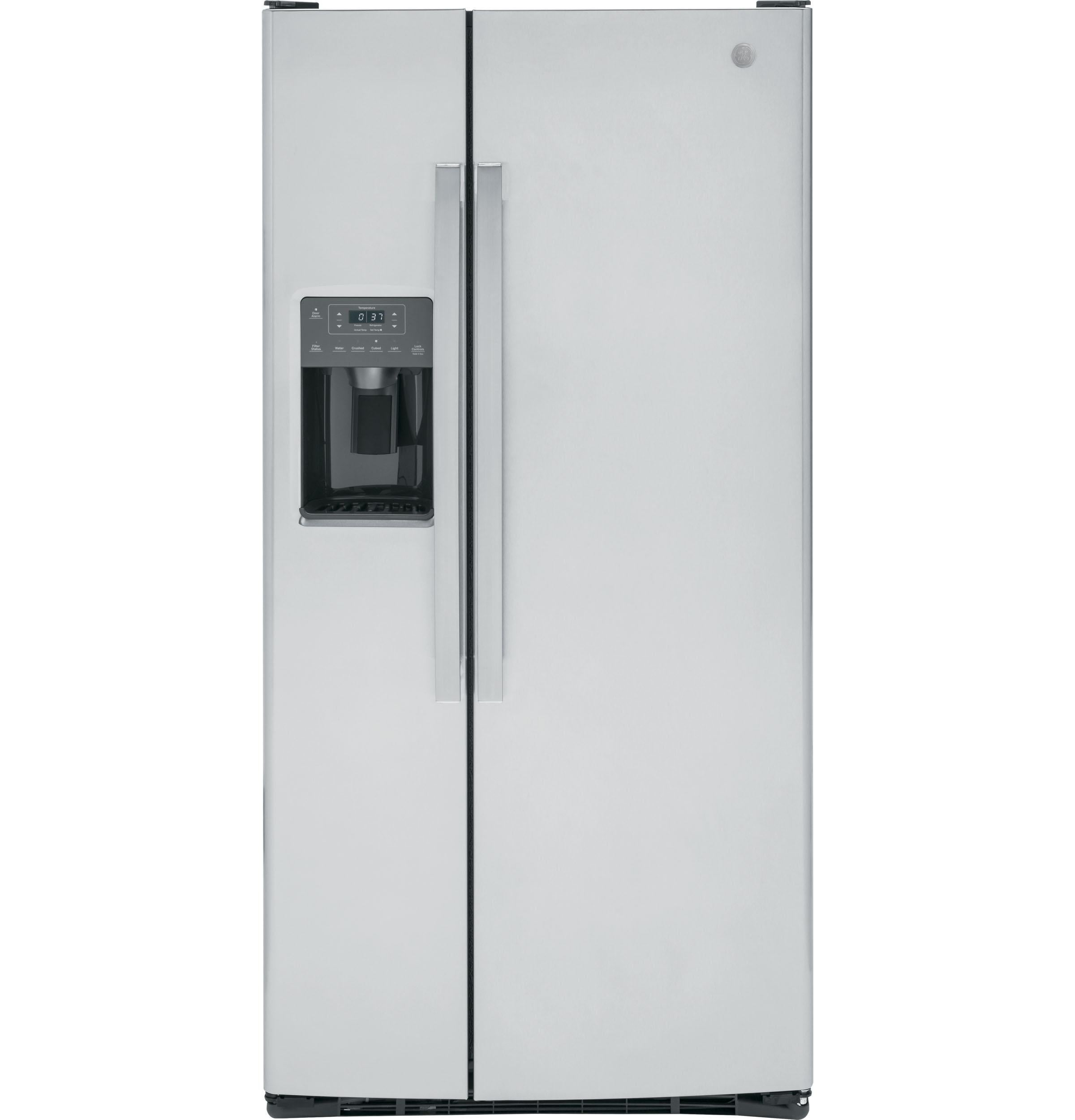 GE GSE23GYPFS 33 Inch Freestanding Side by Side Refrigerator