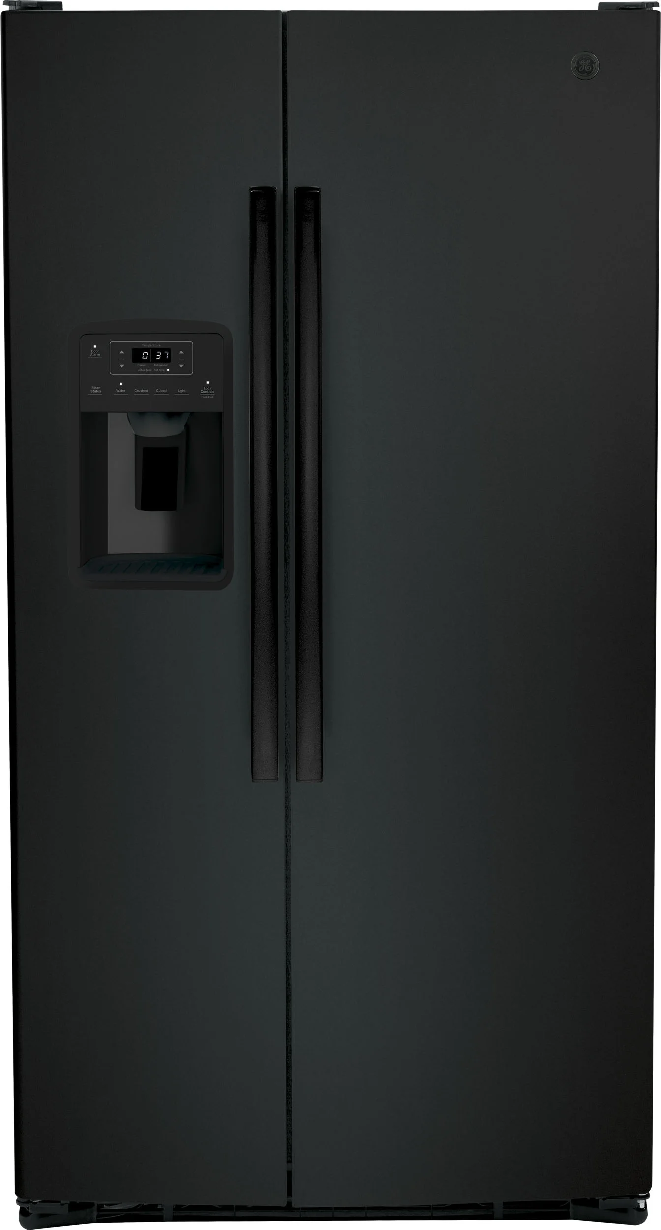 GE GSE25GGPBB 36 Inch Freestanding Side by Side Refrigerator