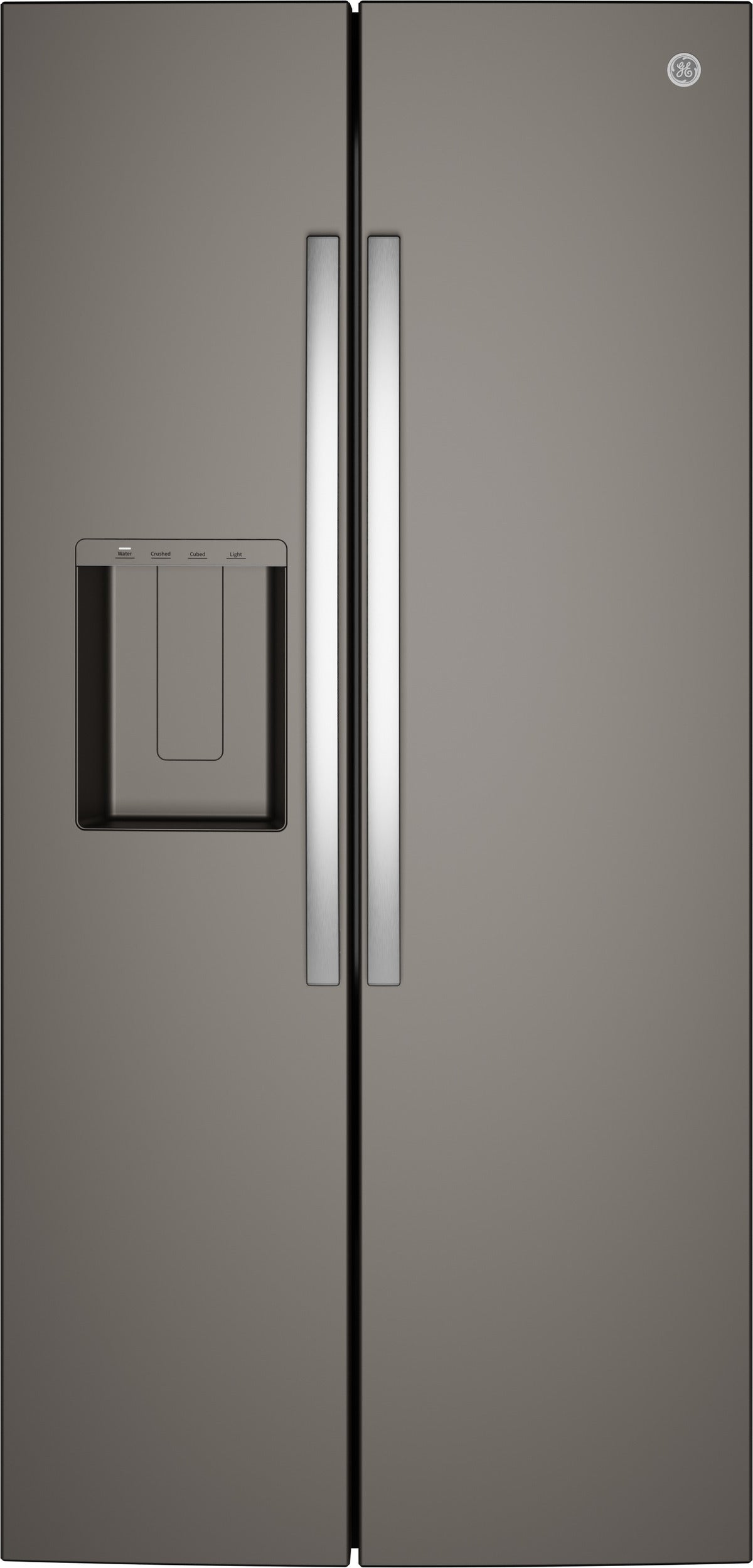 GE 36 Inch Standard Depth Refrigerator With External Dispenser And ADA Compliant Rating: Slate