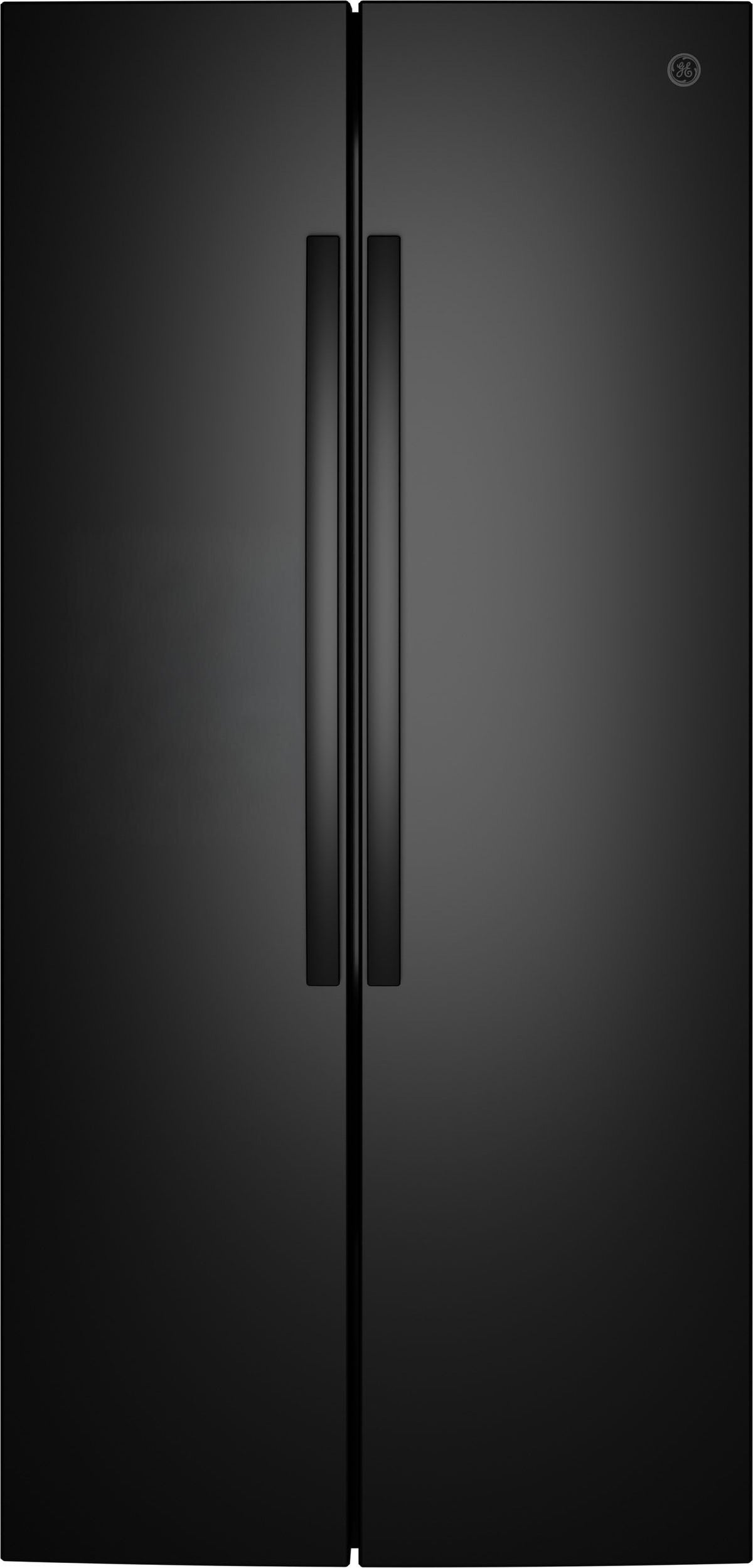 GE 36 Inch 25 Cu. Ft. Standard Depth Refrigerator: Black