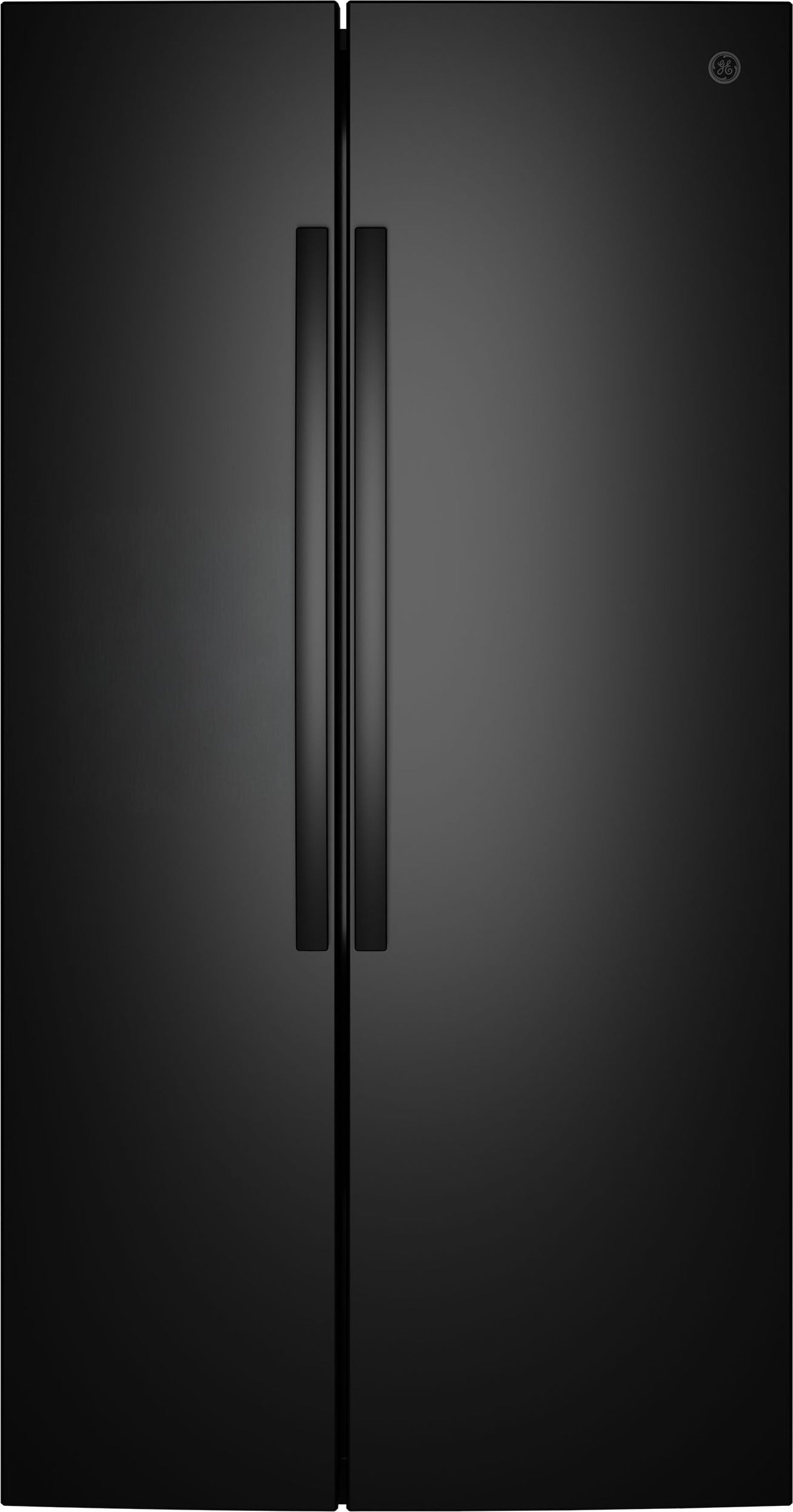 GE 36 Inch 29 Cu. Ft. Standard Depth Refrigerator: Black