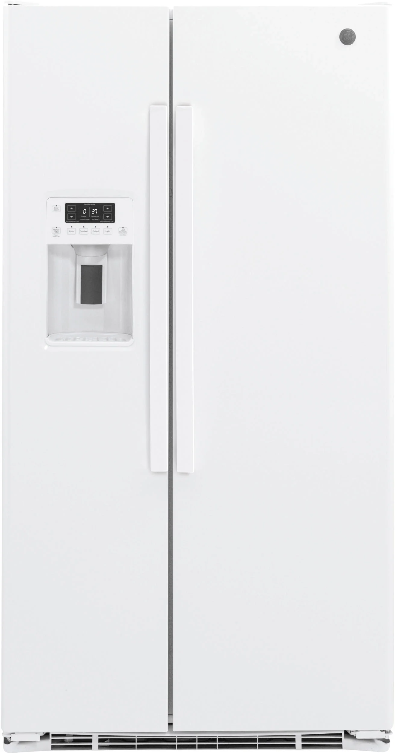 GE 36 Inch Freestanding Counter Depth Side by Side Refrigerator