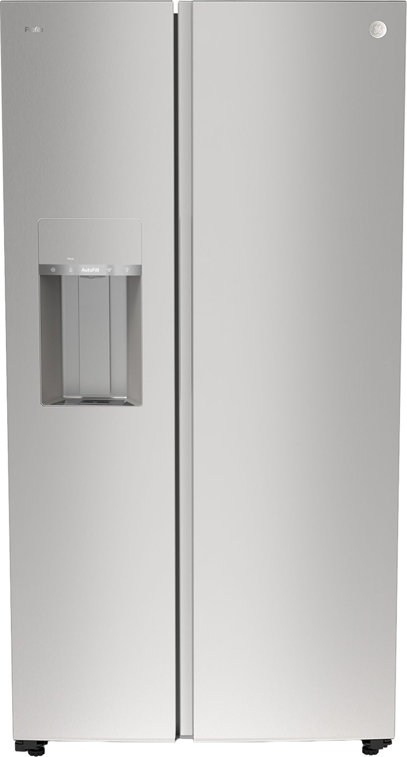 GE Profile Series 36 Inch 24 Cu. Ft. Counter-Depth Refrigerator With External Dispenser, Energy Star Rating And Wifi: Fingerprint Resistant Stainless Steel