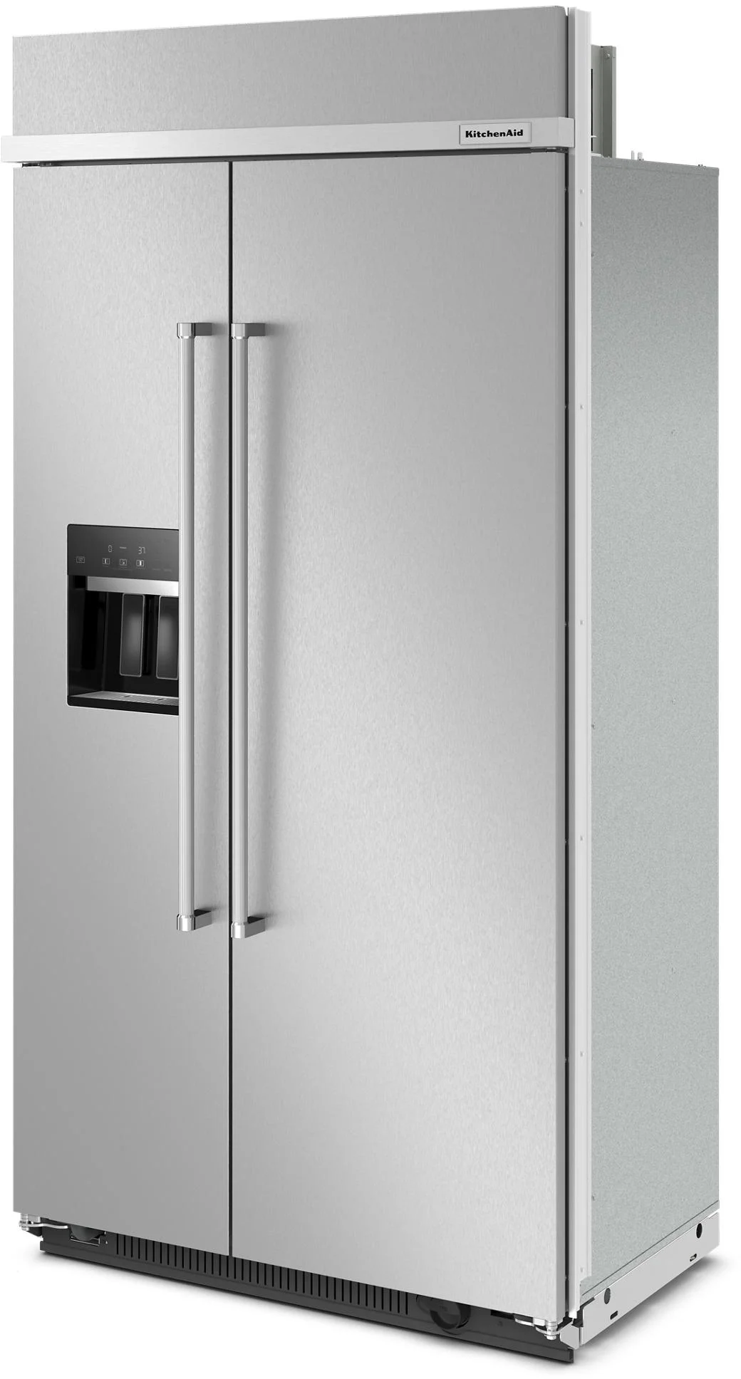 KitchenAid KBSD702MSS 25.1 Cu. Ft. 42" Built-In Side-by-Side Refrigerator Stainless Steel