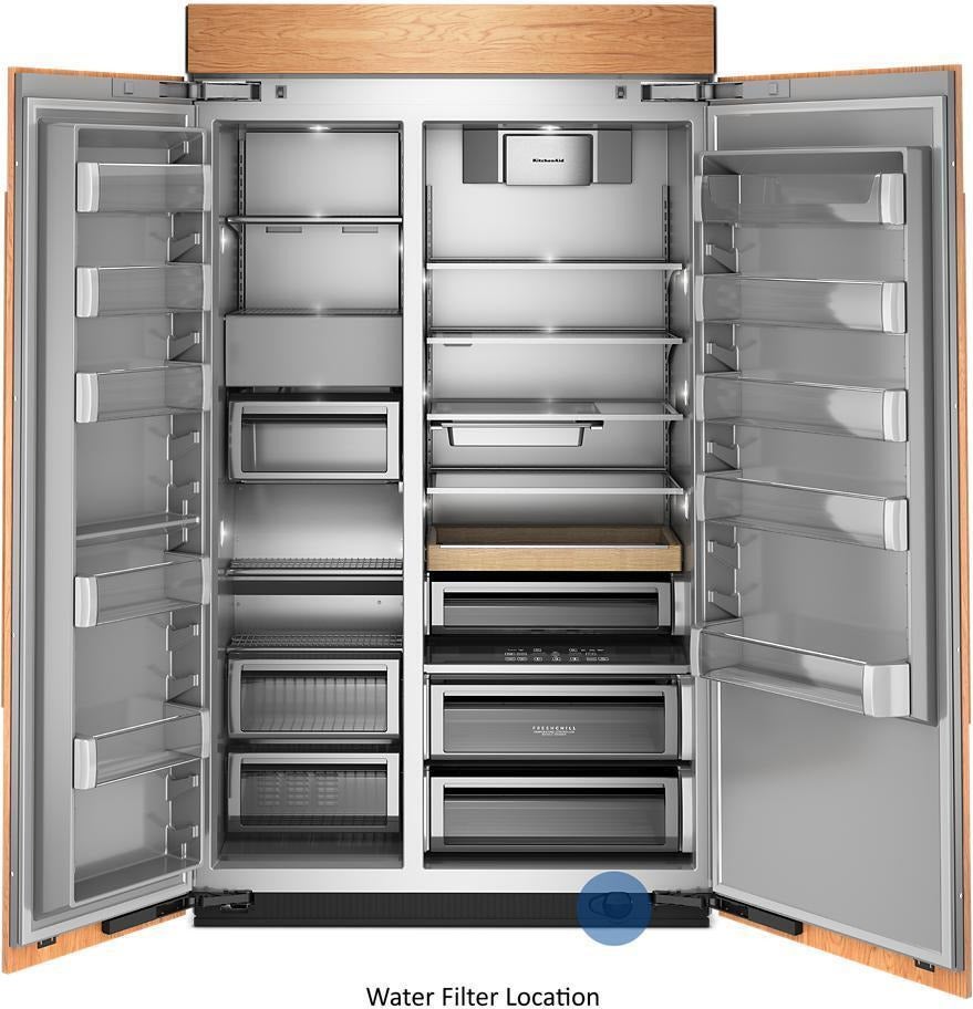 Eightキャビネット KitchenAid KBSN748TPA 30 Cu. Ft. 48