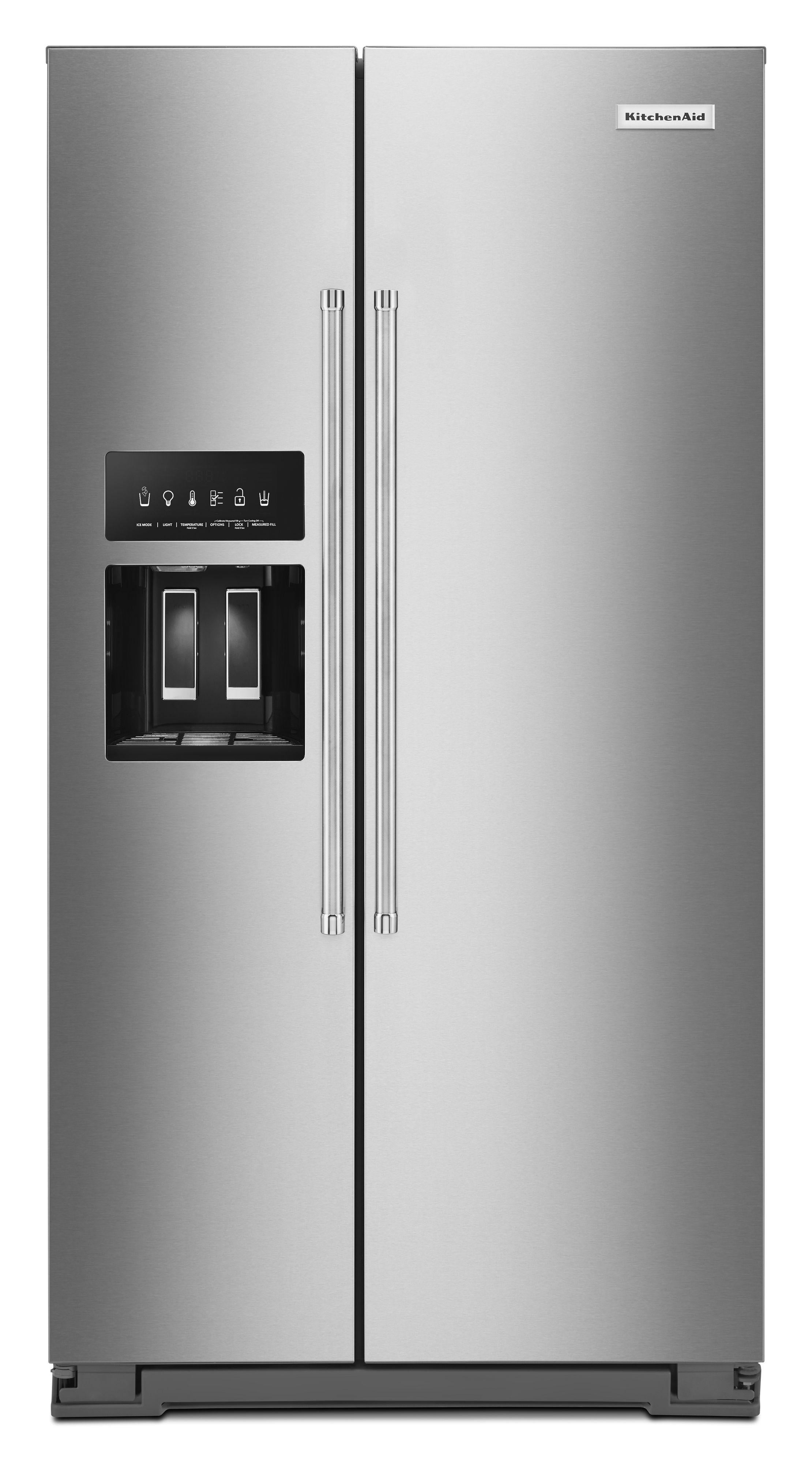 Kitchen Aid KitchenAid 36" 24.8 cu ft. Fingerprint Resistant Stainless Steel Side-by-Side Re
