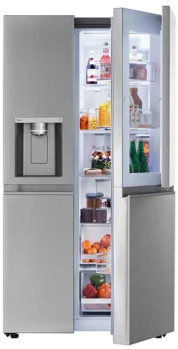 LG LRSDS2706S 36 Inch Printproof Stainless Steel Side by Side