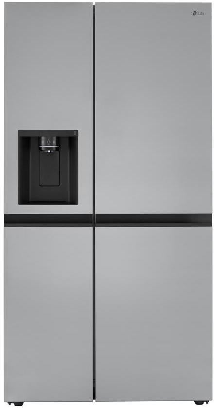 LG 36 Inch Counter Depth Side by Side Refrigerator, in Stainless Steel