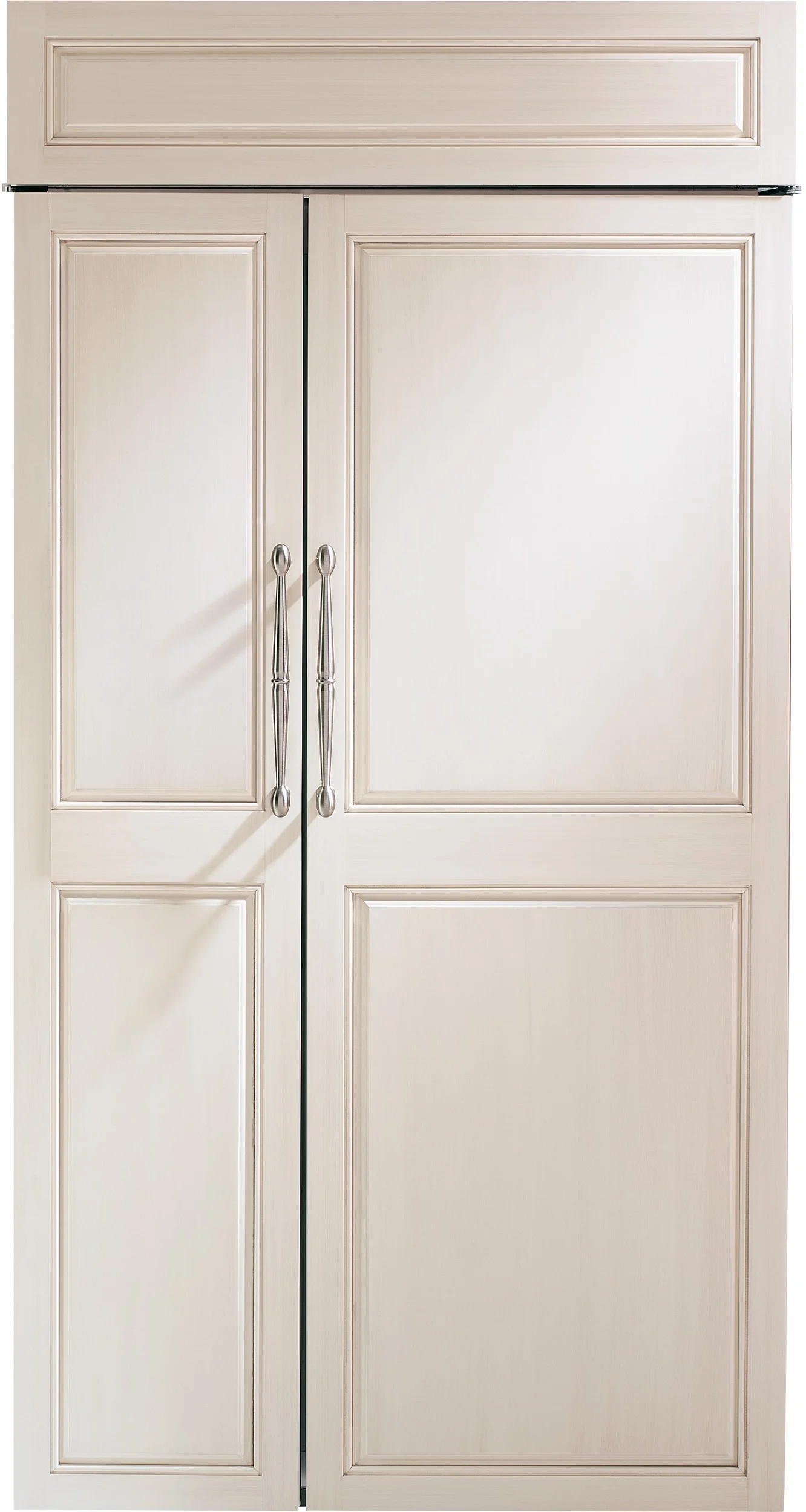 Monogram 42" Custom Panel Built-In Side-by-Side Refrigerator