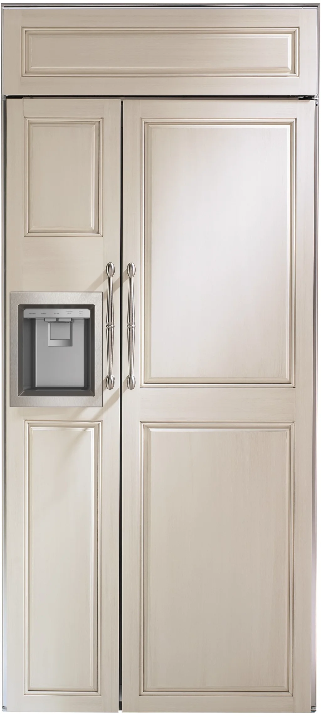 Monogram 36" Custom Panel Built-In Side-by-Side Refrigerator