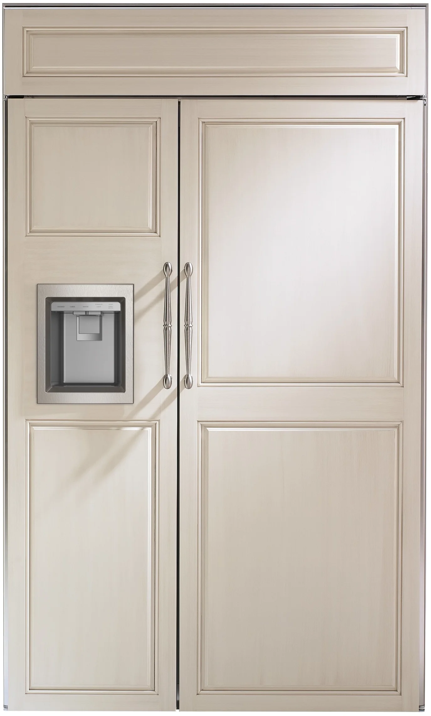 Monogram 48" Custom Panel Built-In Side-by-Side Refrigerator